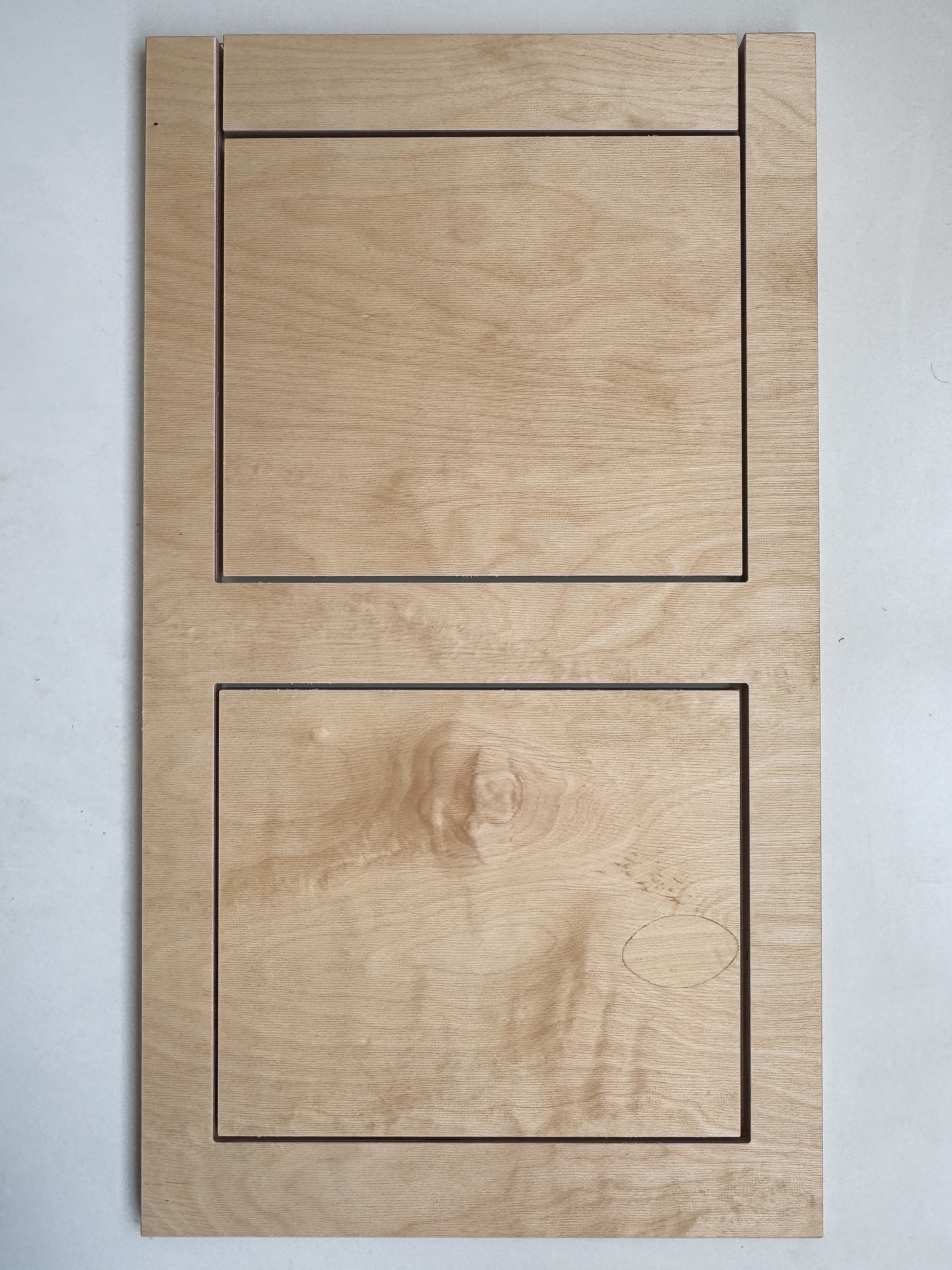 2x Fläpps Folding Chair Birch Natural Clear Lacquered