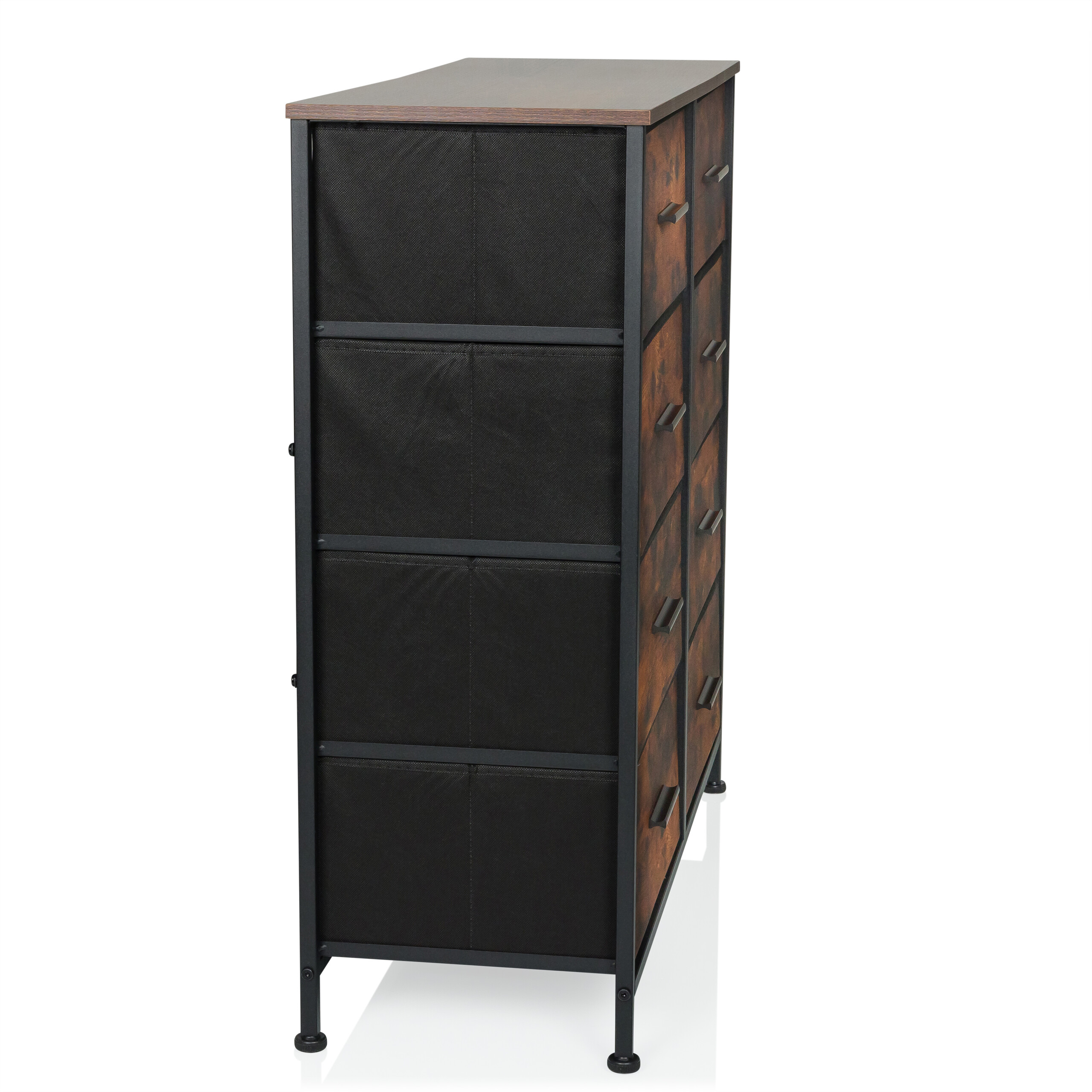 RAGALA LIGHT Wood veneer chest of drawers