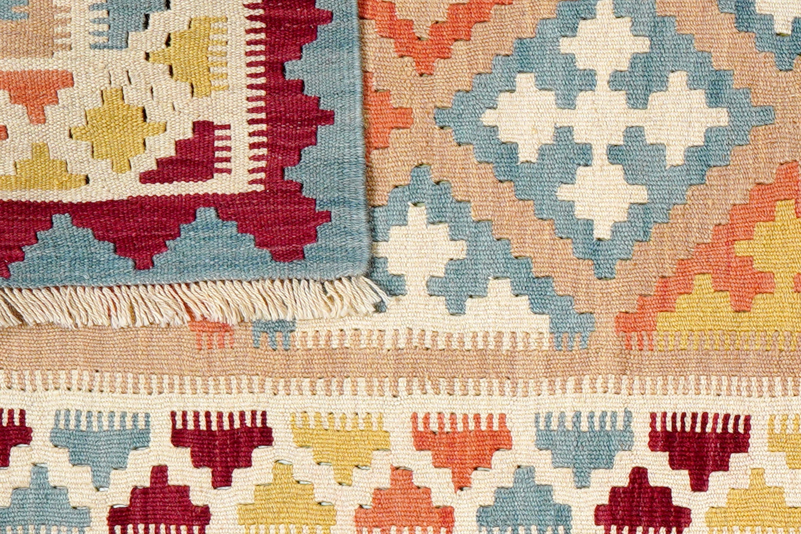 Kilim Gashgai Teppich Mehrfarbig