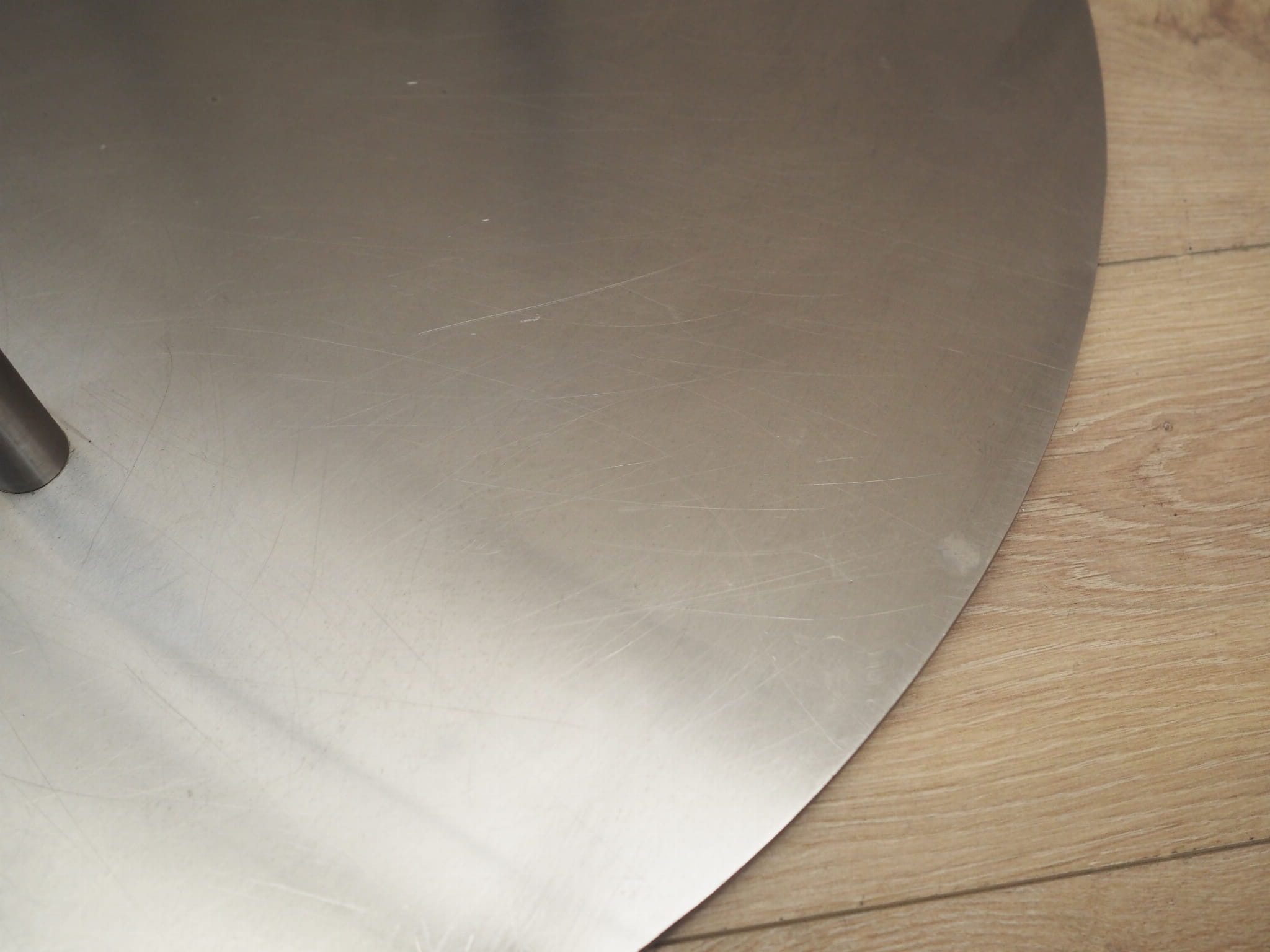 Vintage coat rack metal silver 1990s