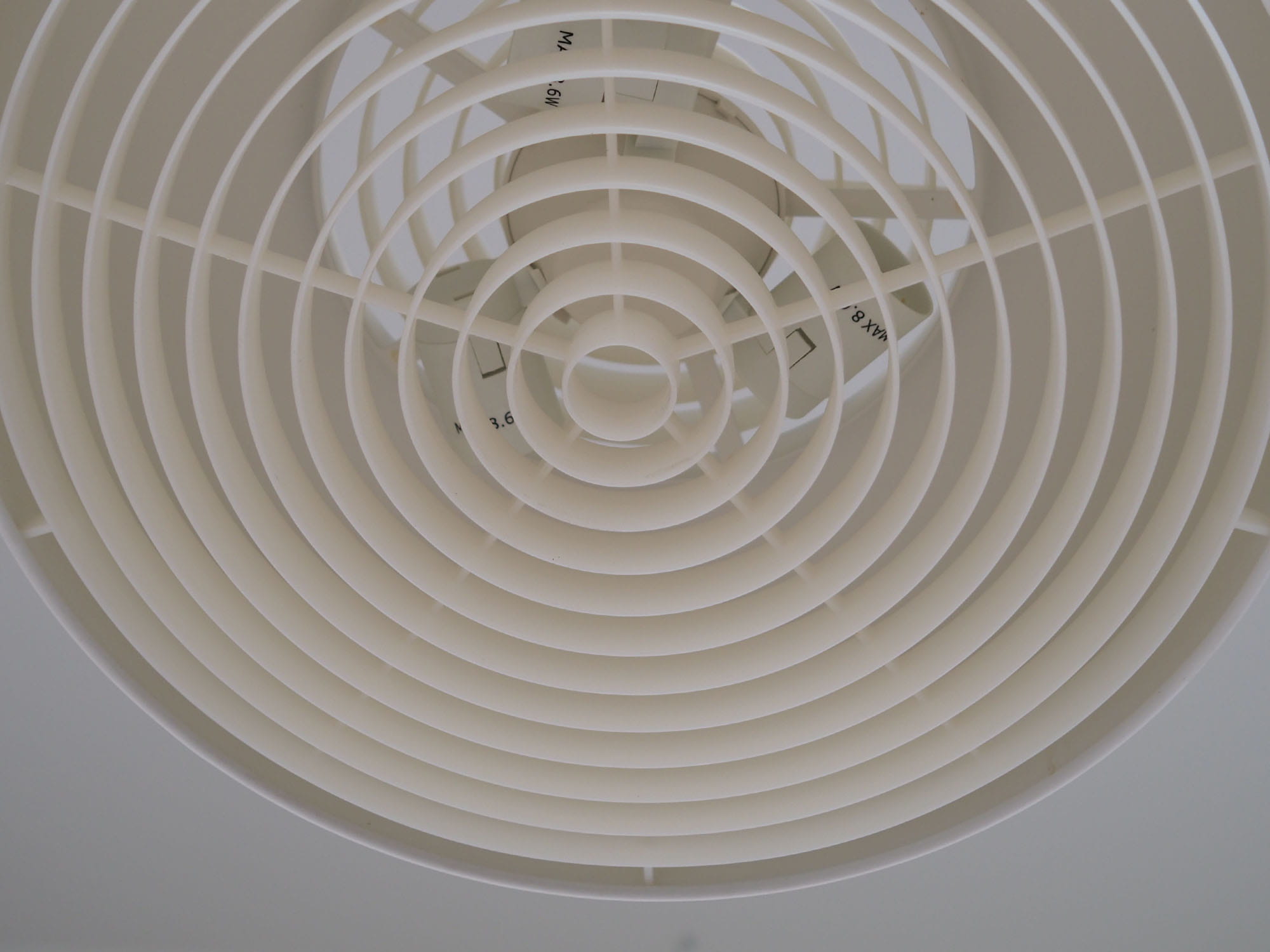 Pendant lamp Metal Plastic White