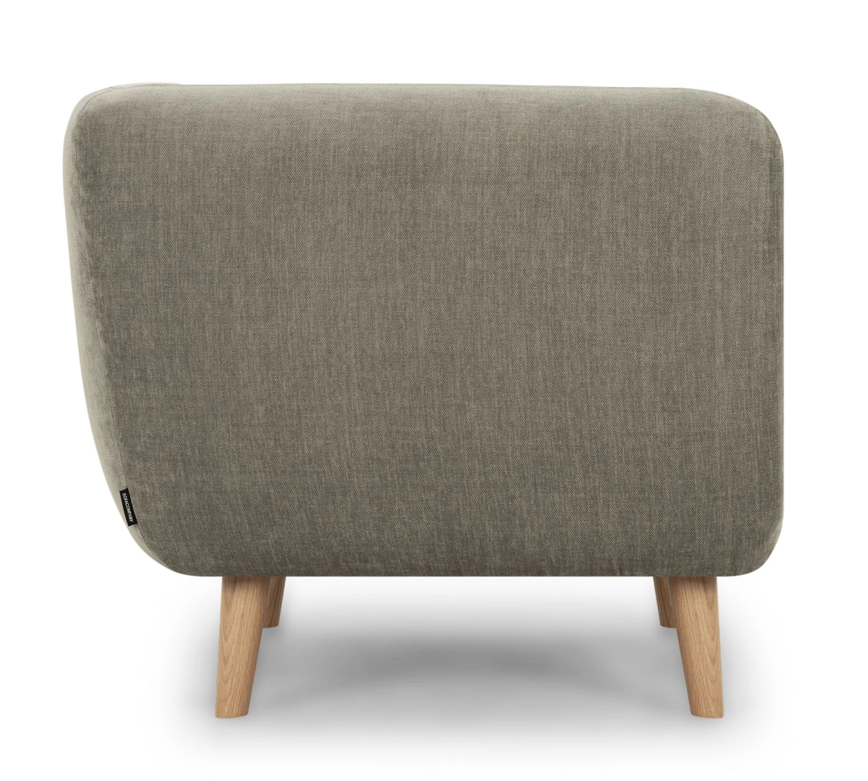 Alfred 1-Sitzer Eckmodul Links Planet Grey Green