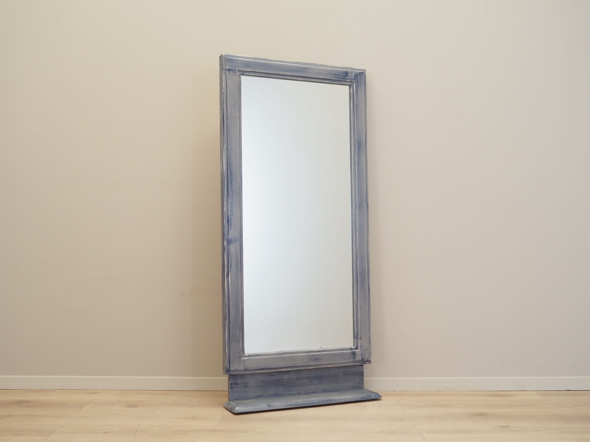 Vintage Mirror Beechwood Grey 1960s
