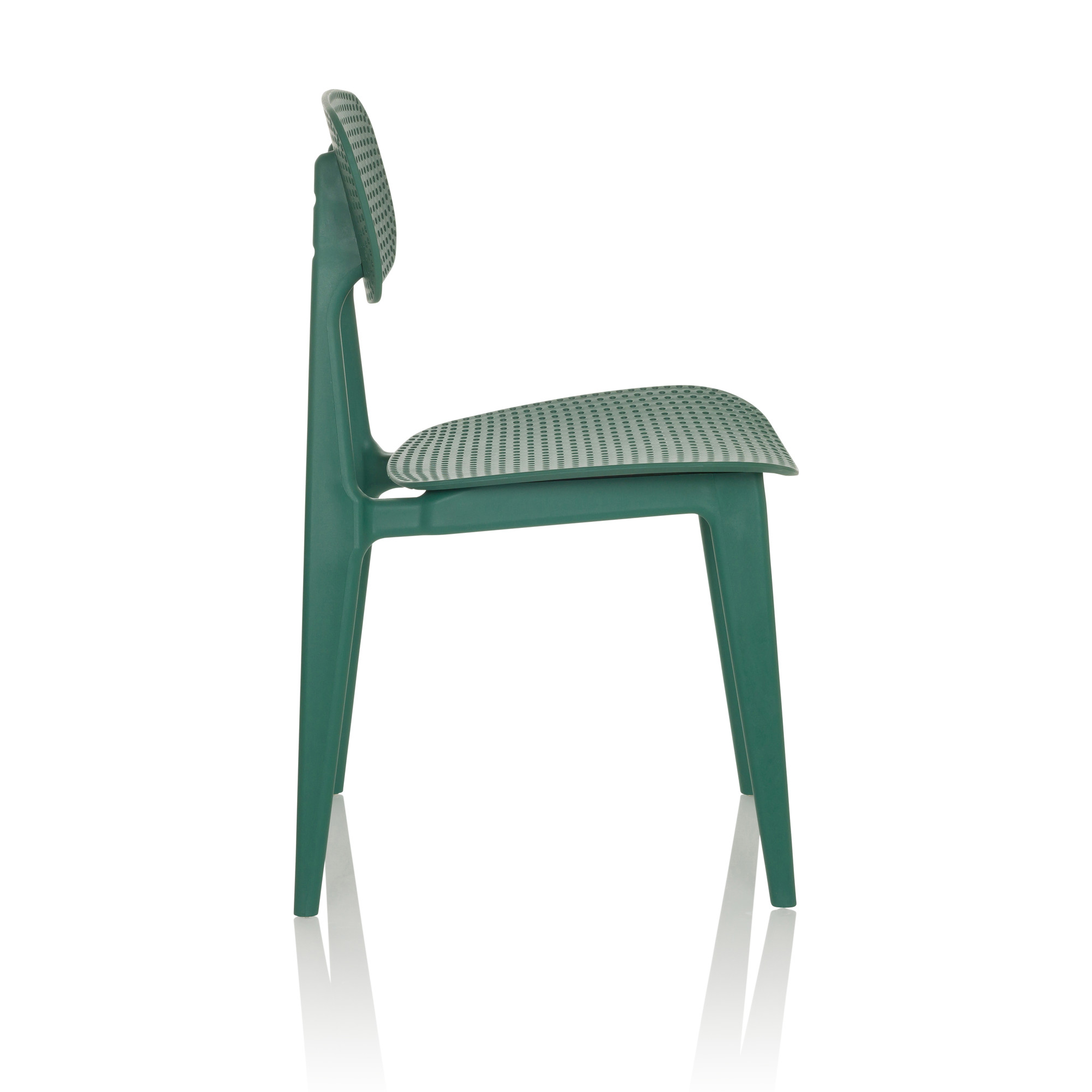 ARTIFO HOL Stackable chair Plastic Green