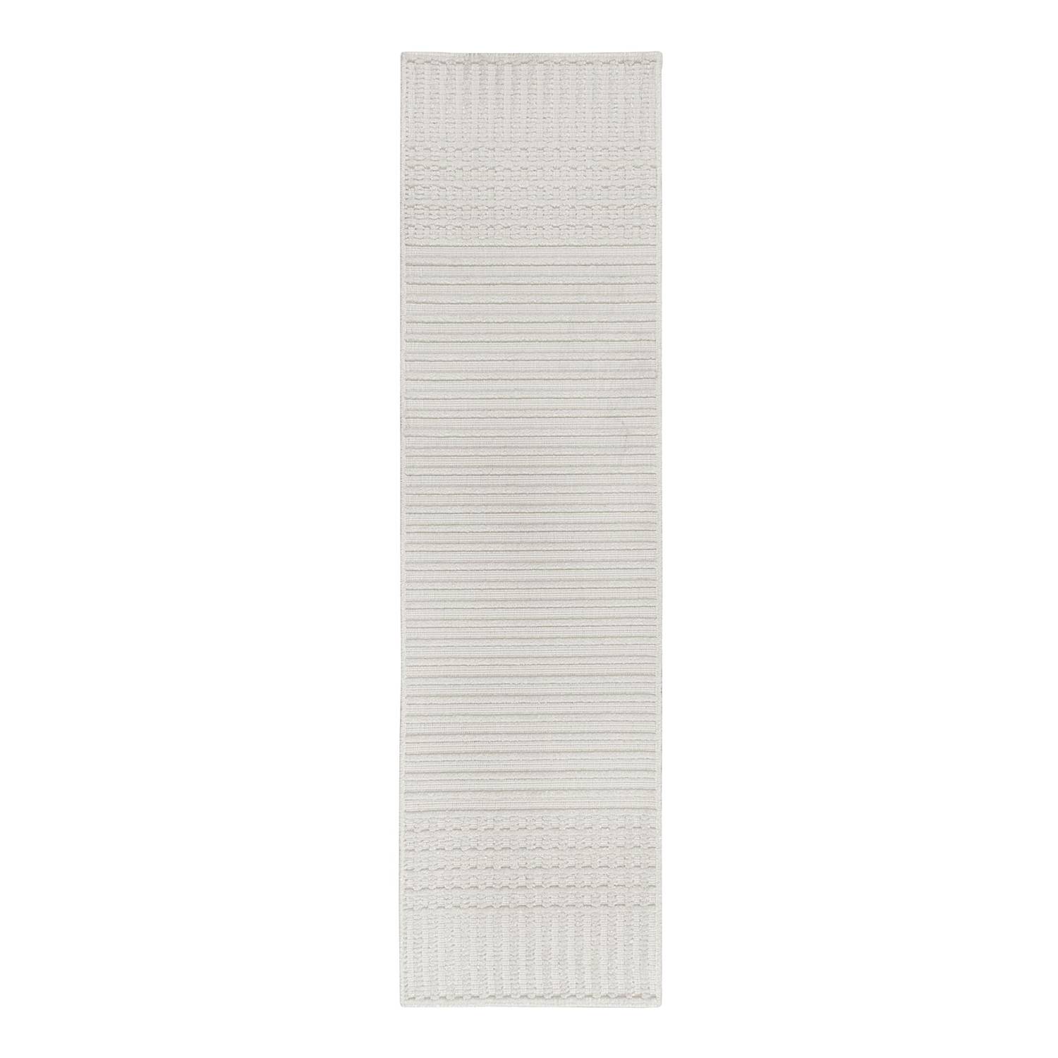 Elton Stripe Läufer Ivory 60 x 240 cm