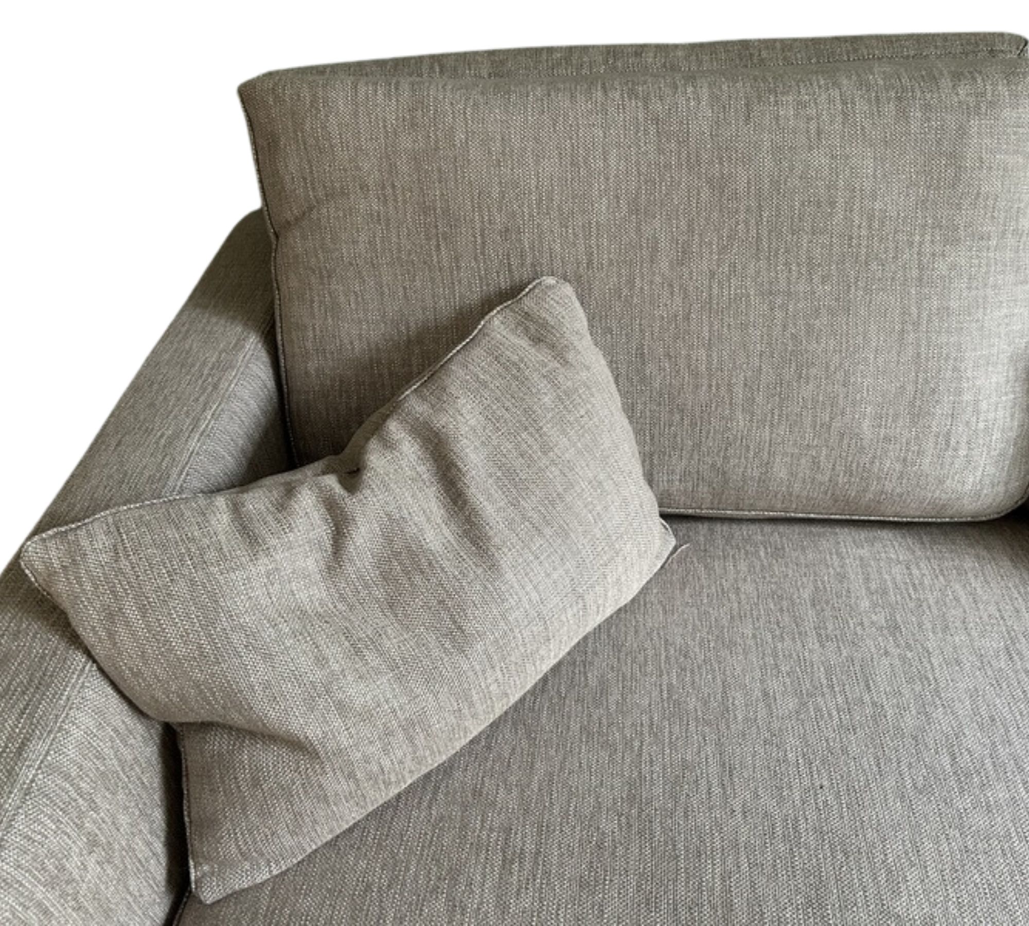 Gatsby Sofa Récamiere Rechts Baumwolle Holz Braun