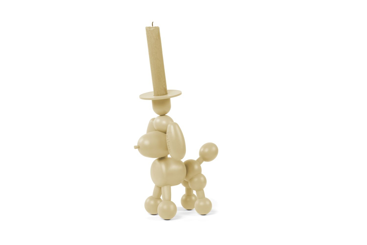 Can-Dolly Kerzenhalter Beige