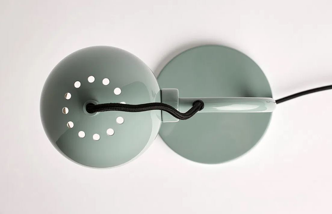 Table Lamp Ball Light Green