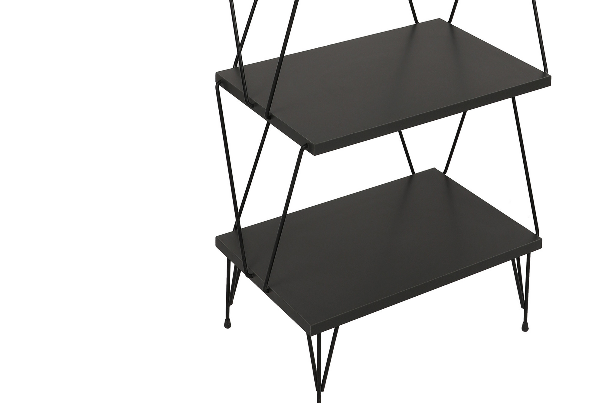 Balaban Bookshelf Wood veneer Anthracite