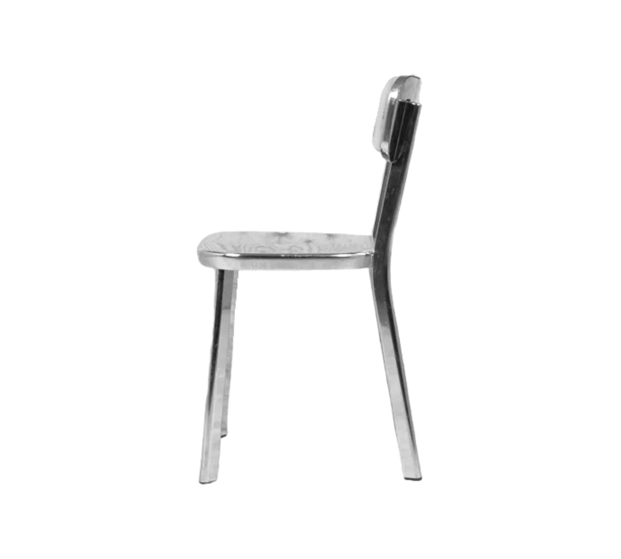 Magis Déjà-vu Stuhl Aluminium Poliert