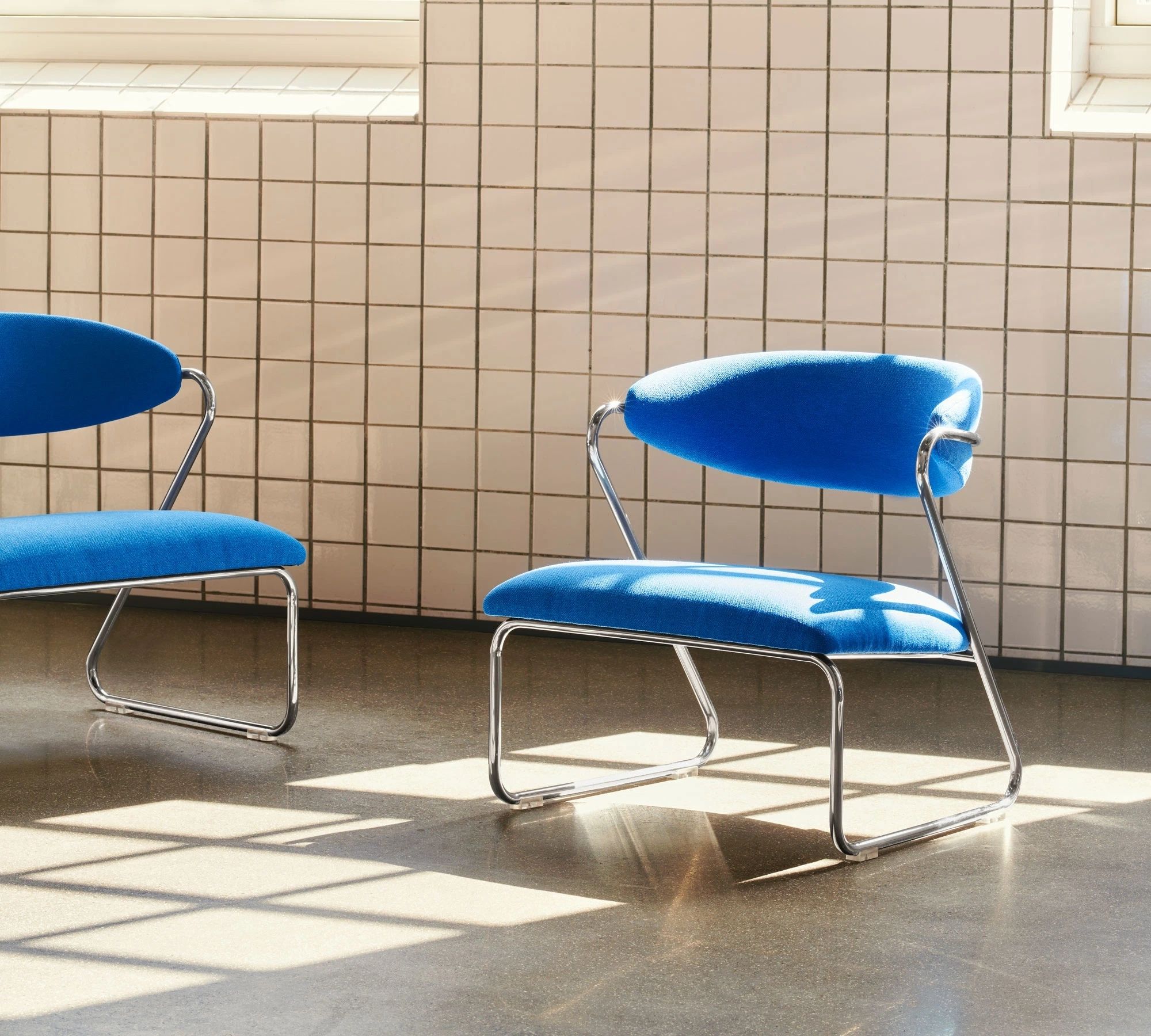 Lucy Sessel Mark Cobalt Blue