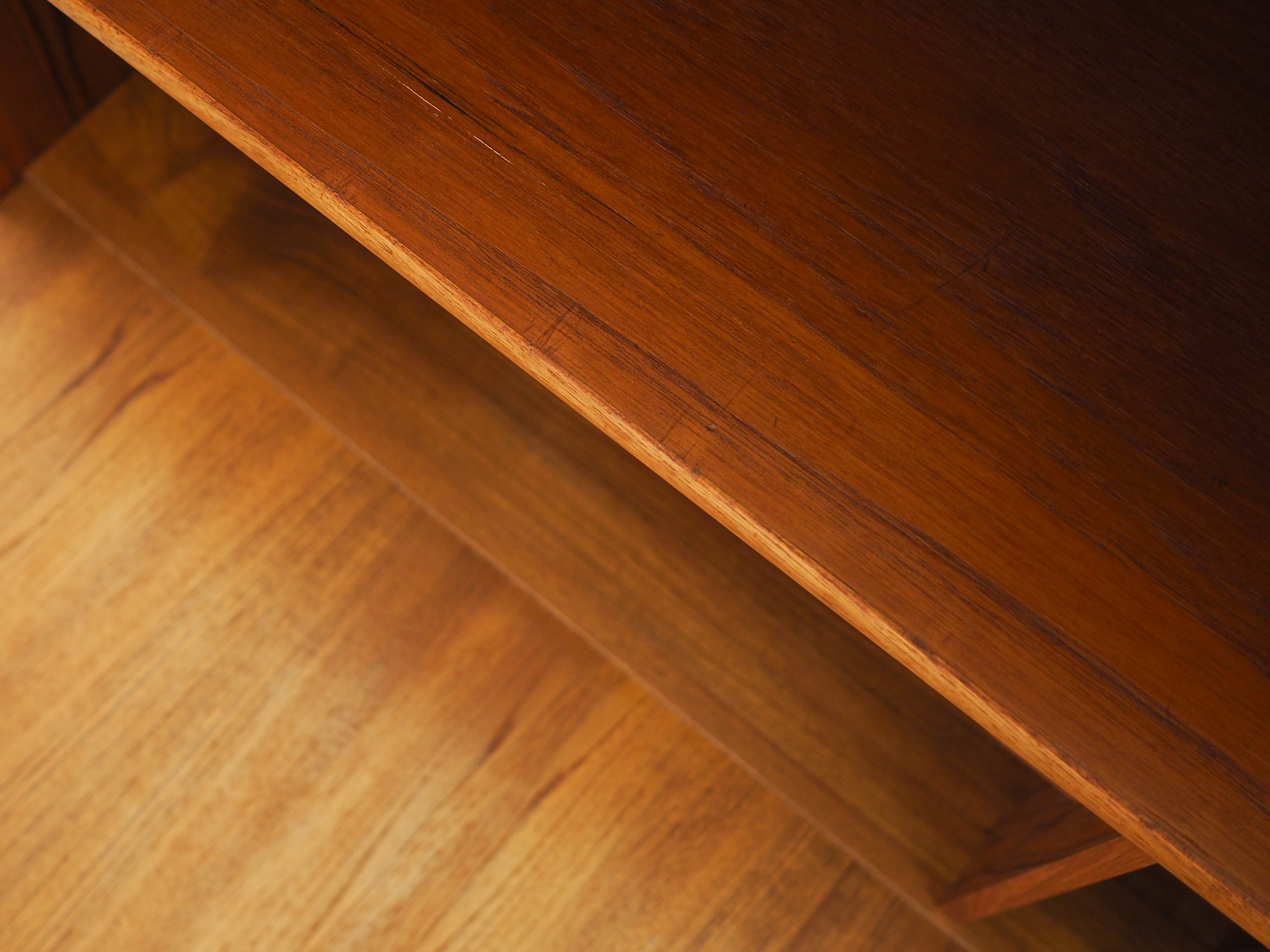 Teak bookcase 1970s