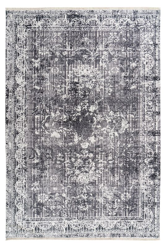 Valencia Teppich Grau 115 x 170 cm