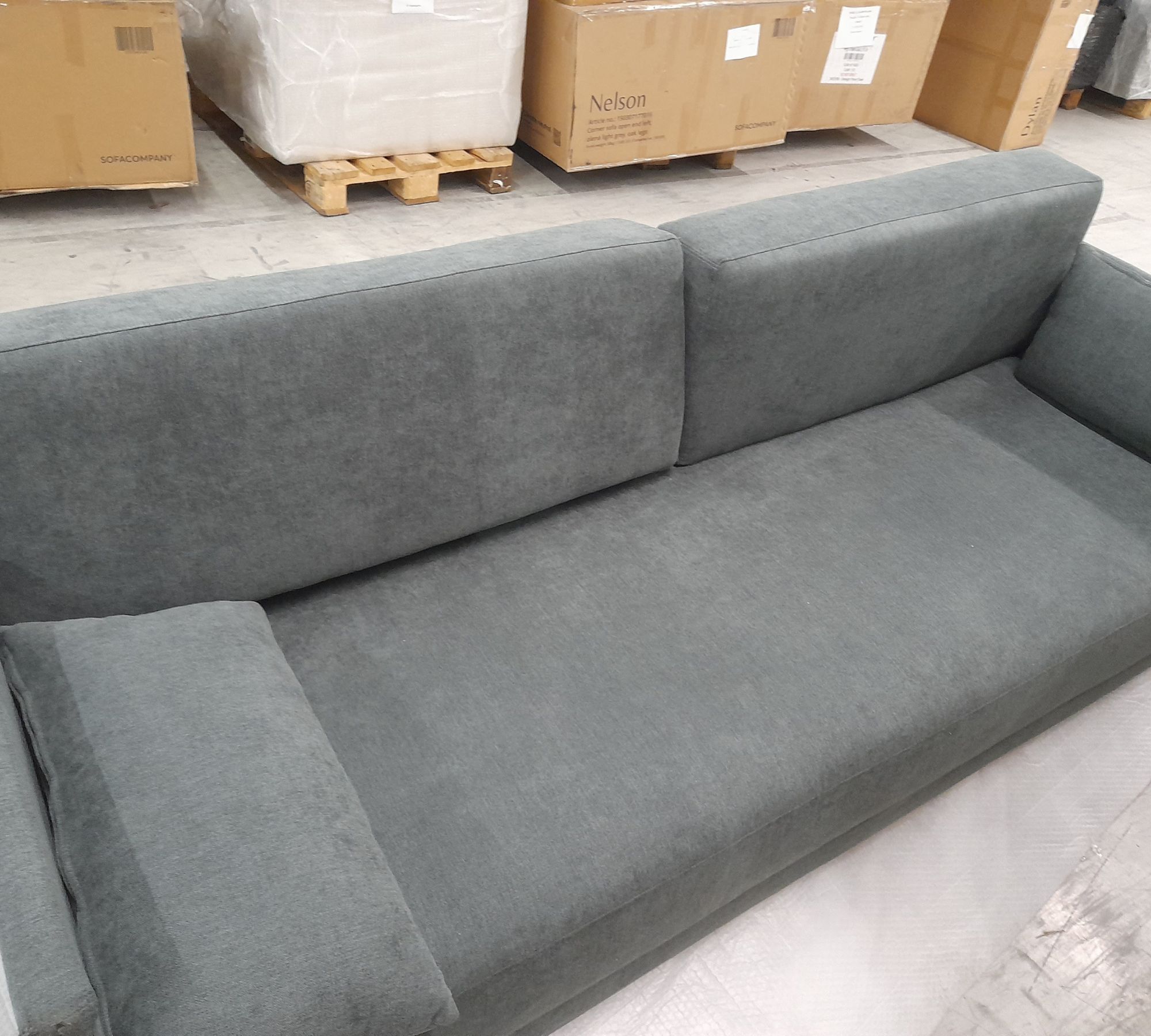 Chill by SLS Schlafsofa Form Blue Grey