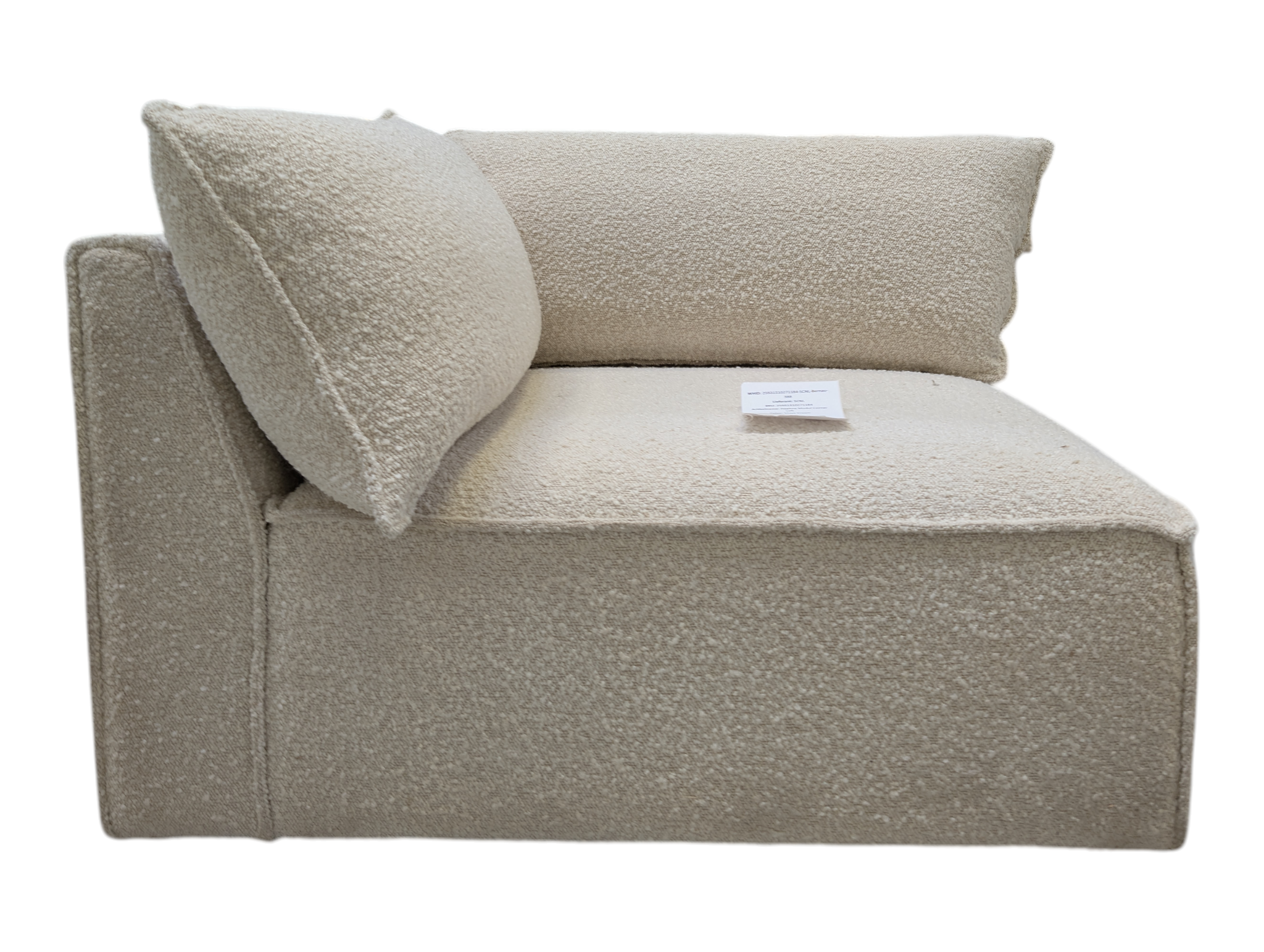 Daphne 1-Sitzer Eckmodul Links Maya Cream