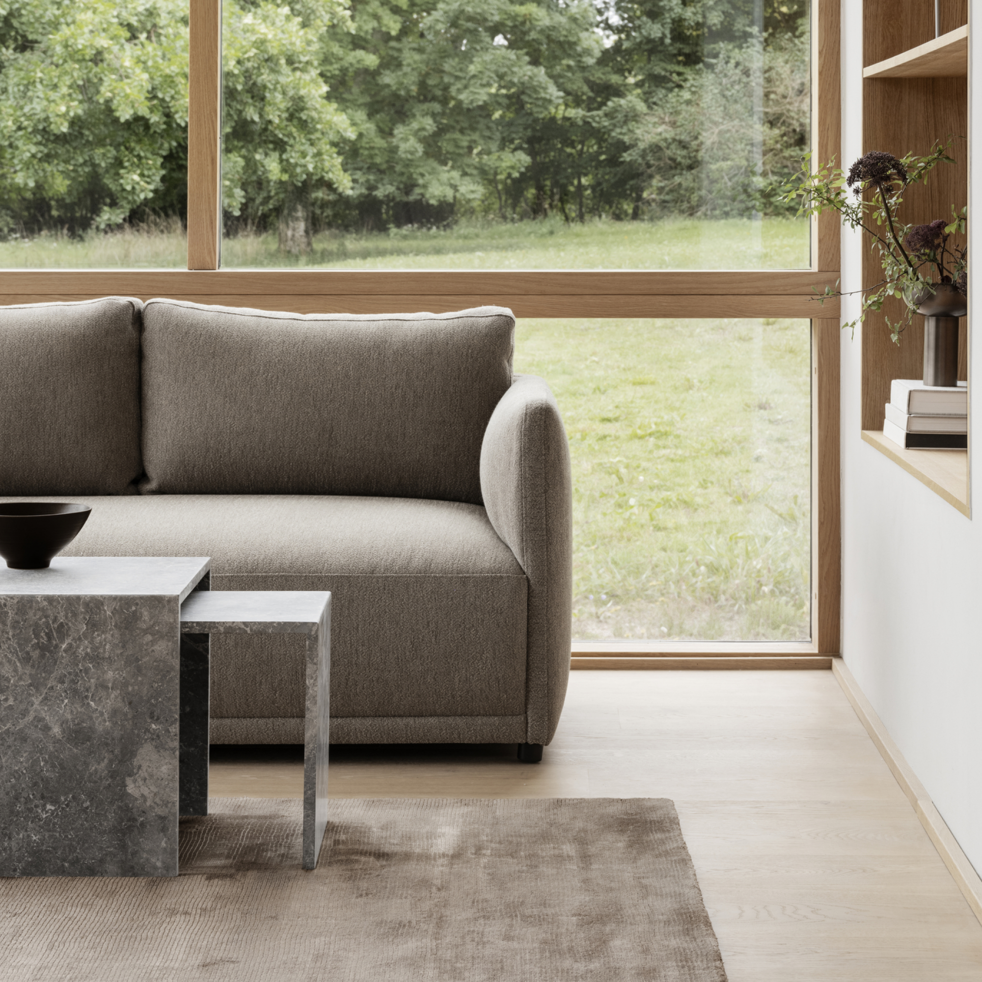 2x Varu Beistelltisch Tundra Gray