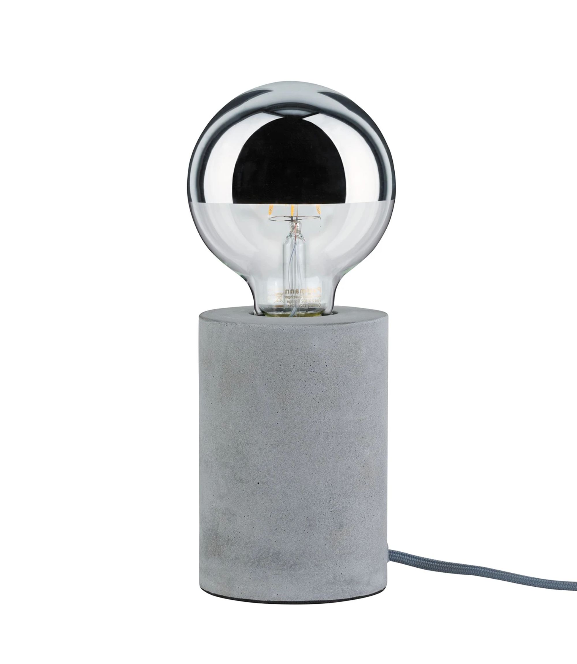 Tischleuchte 1-flammig Beton