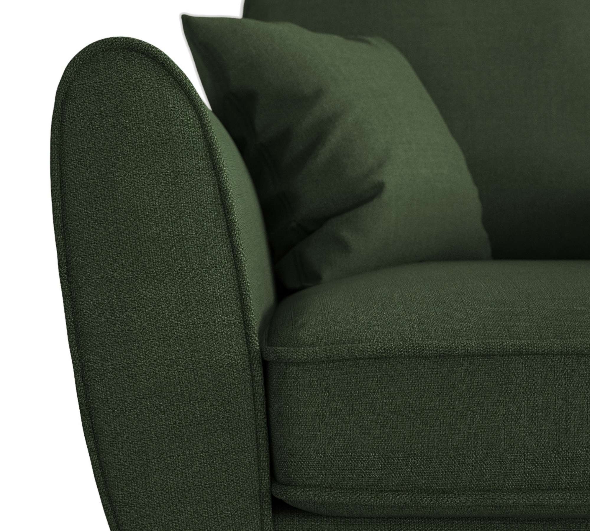 Auteuil Sessel Waldgrün EU-Produktion zertifiziert ÖKO-TEX