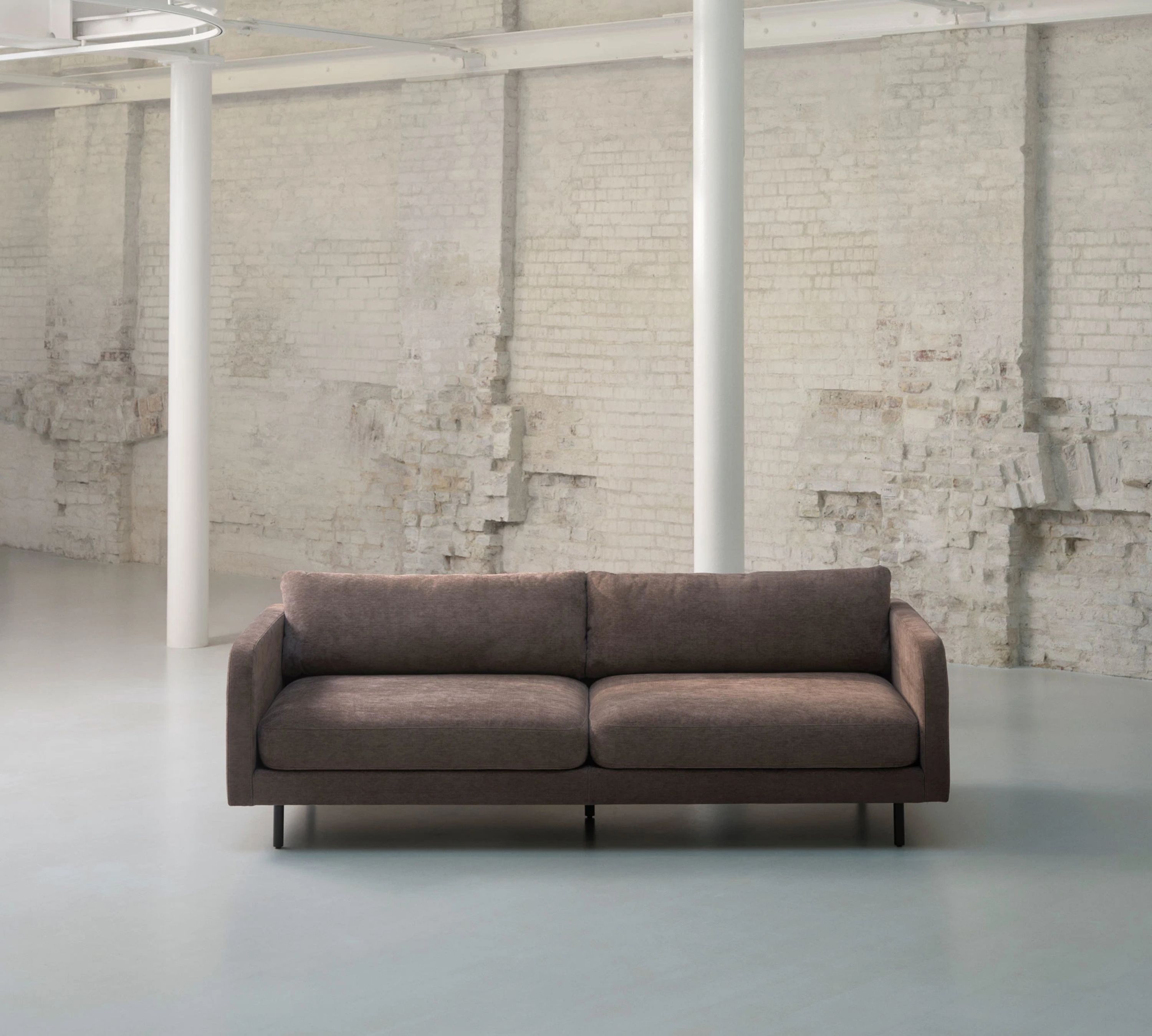 Julia Sofa 3-Sitzer Aulla Cacao