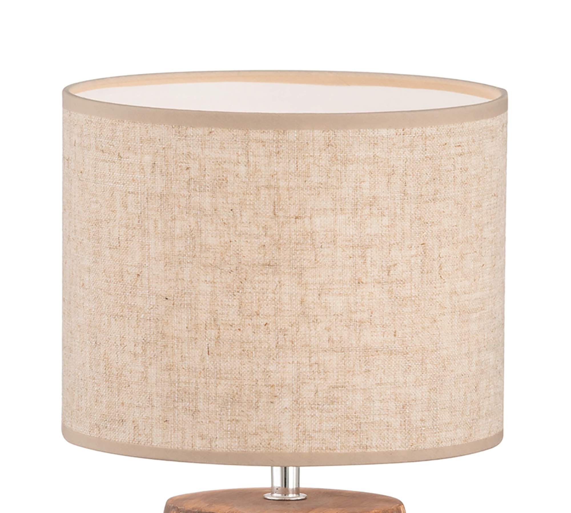 Table lamp 1-bulb Linen Concrete