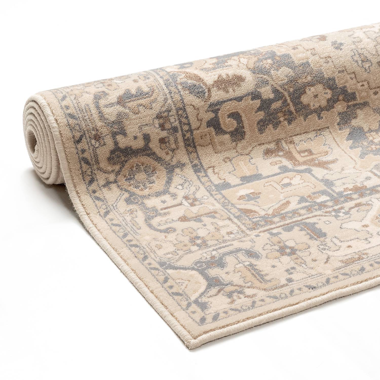 Floresti VII Carpet Pure Wool Beige 80 x 150 cm