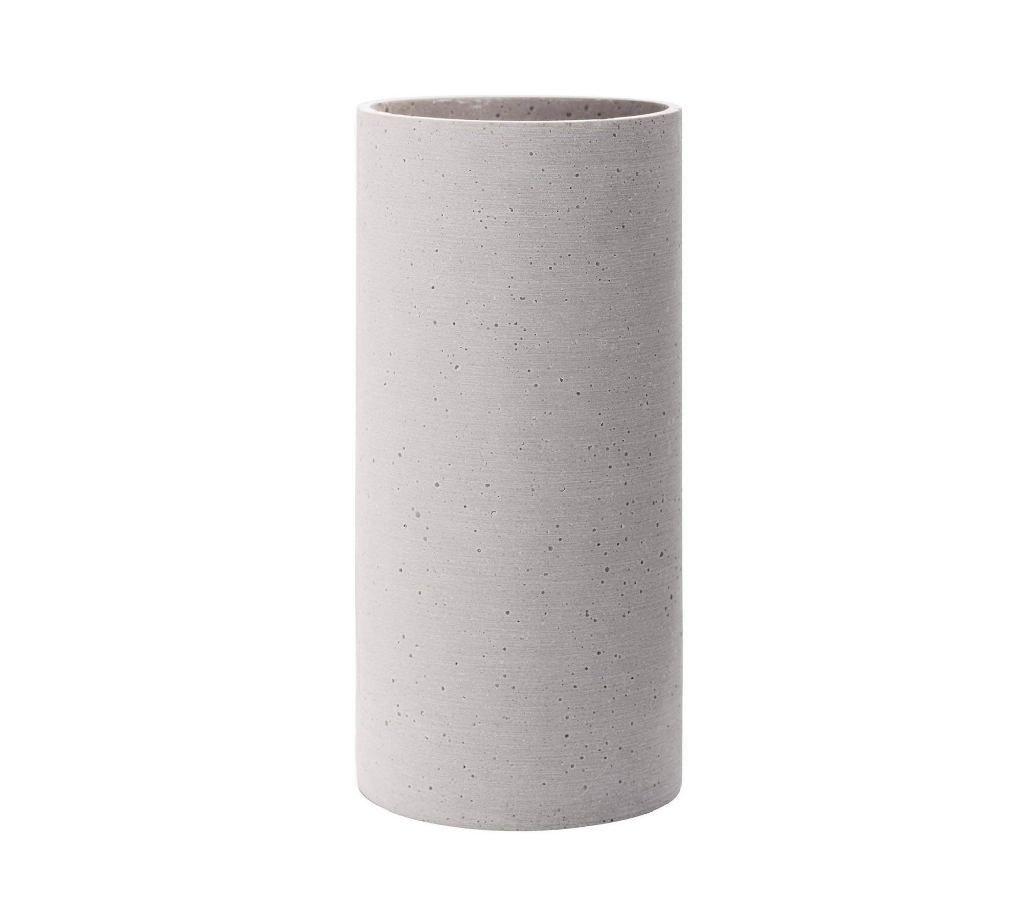 Coluna Vase Hellgrau  Ø 14cm Höhe 29cm 65597