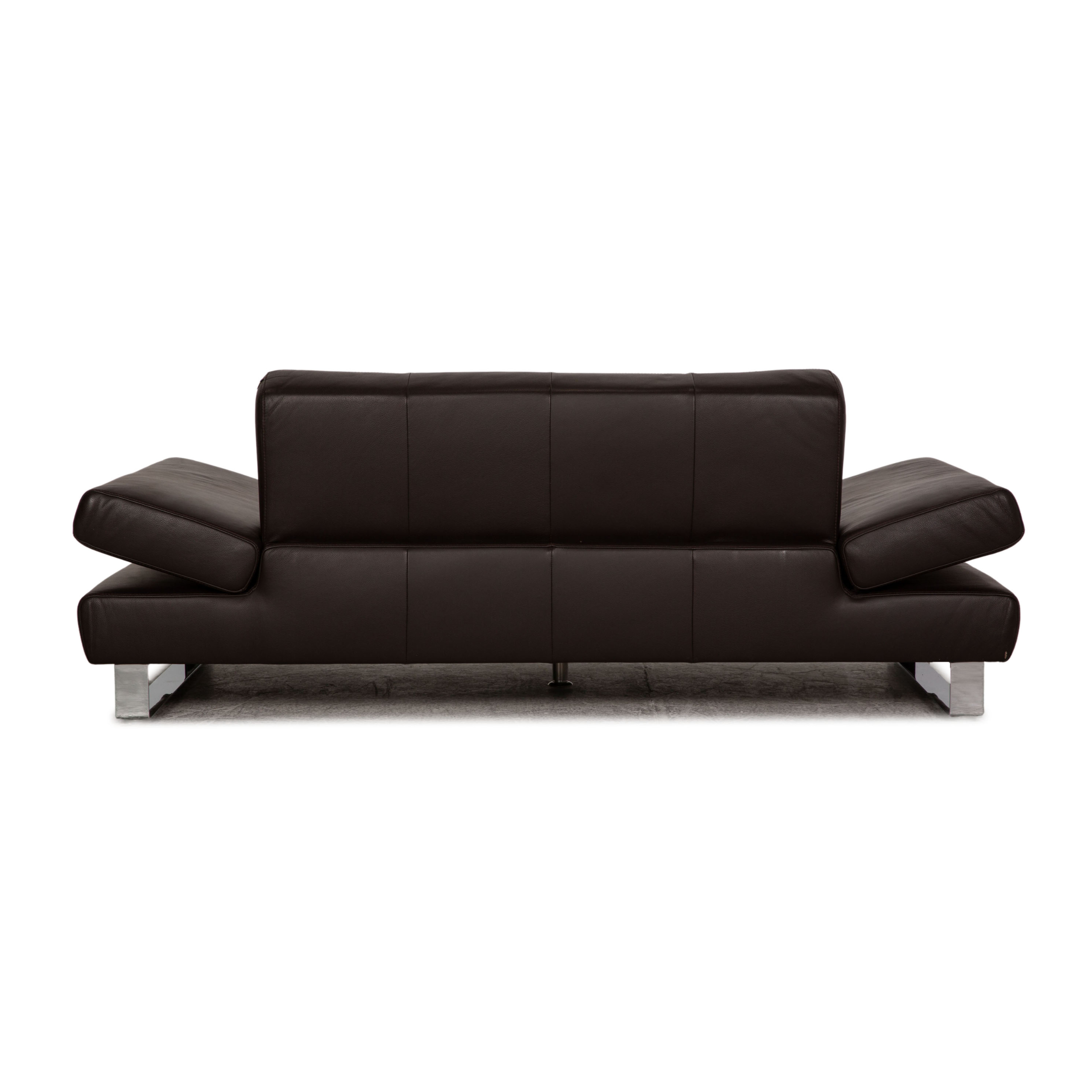 Taboo Sofa 2-Sitzer mit Funktion Leder Braun