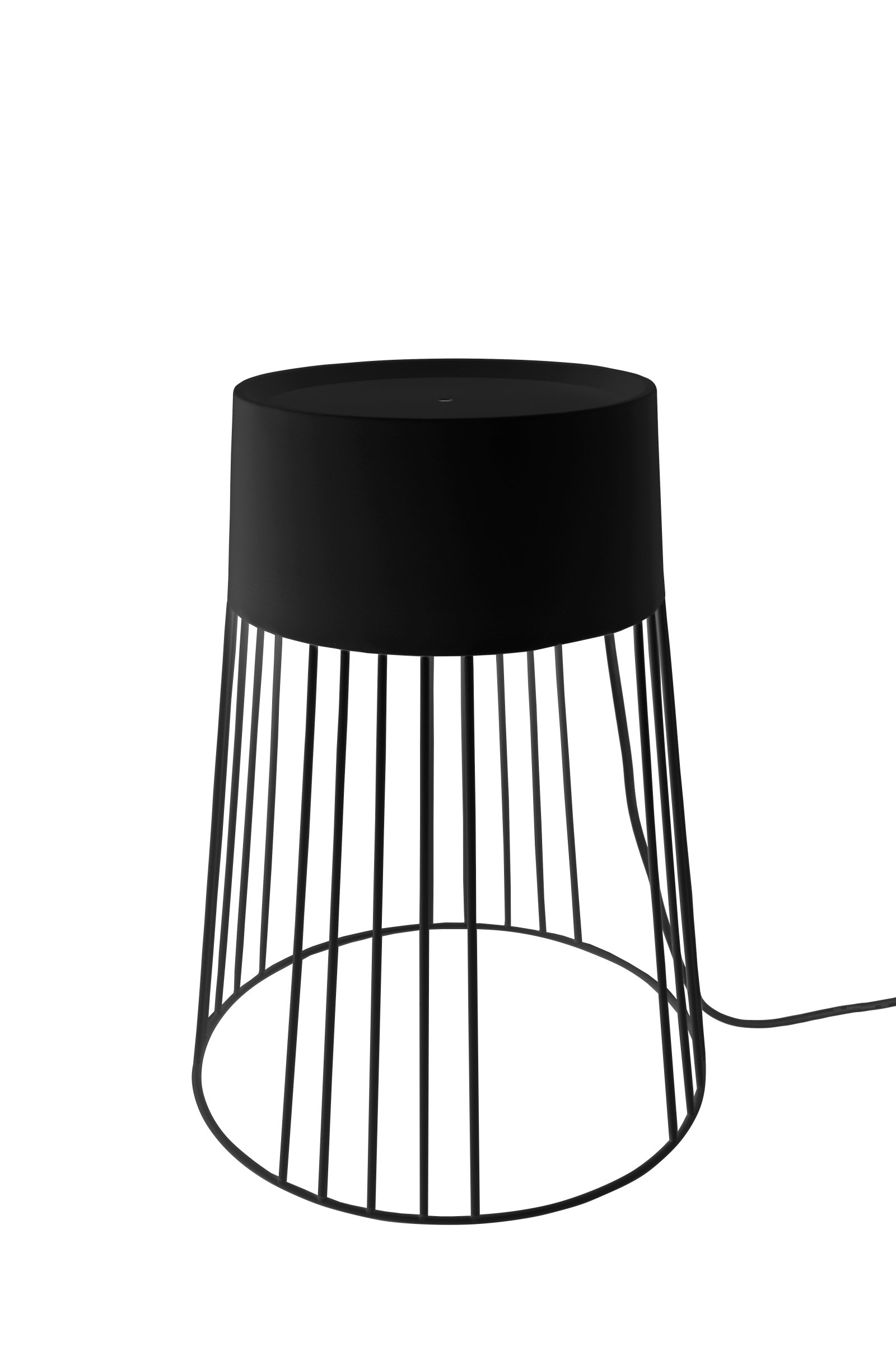Koster 45 Floor lamp Metal Black IP44