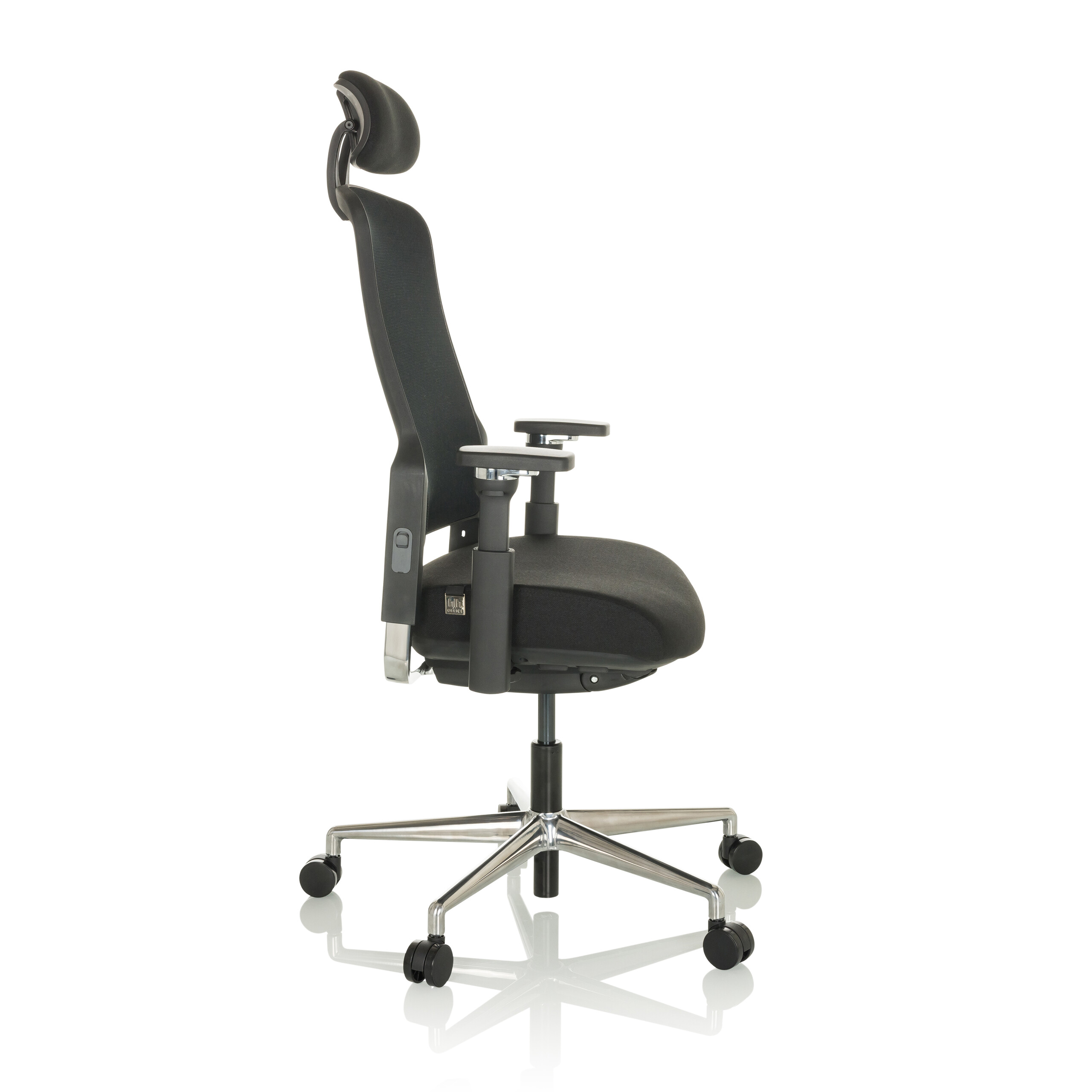 TERARO AX Bürostuhl Netzstoff Schwarz