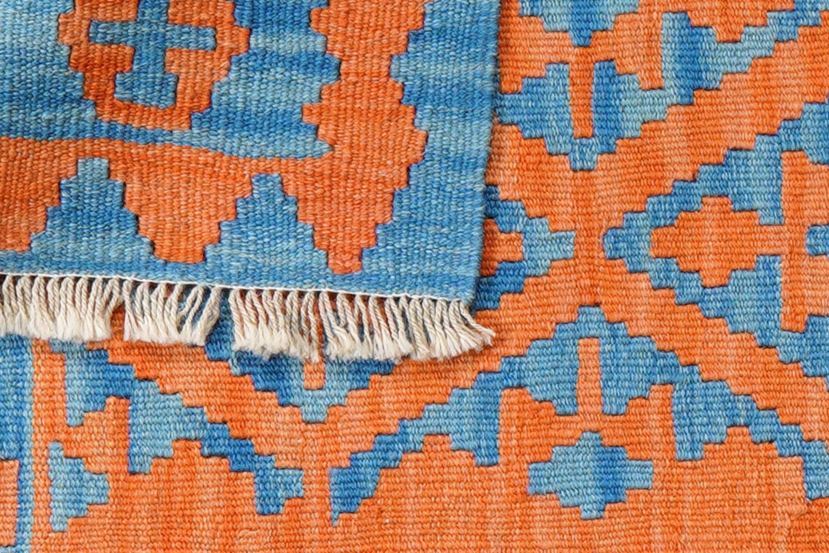 Kilim Gashgai Teppich Wolle Mehrfarbig