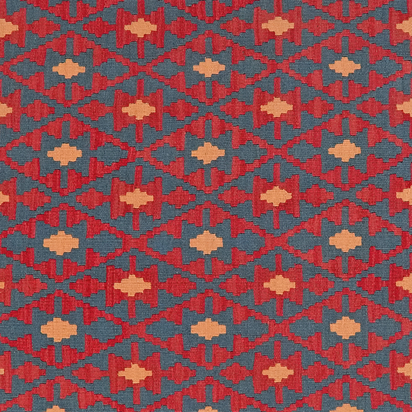 Kilim Gashgai Teppich Mehrfarbig