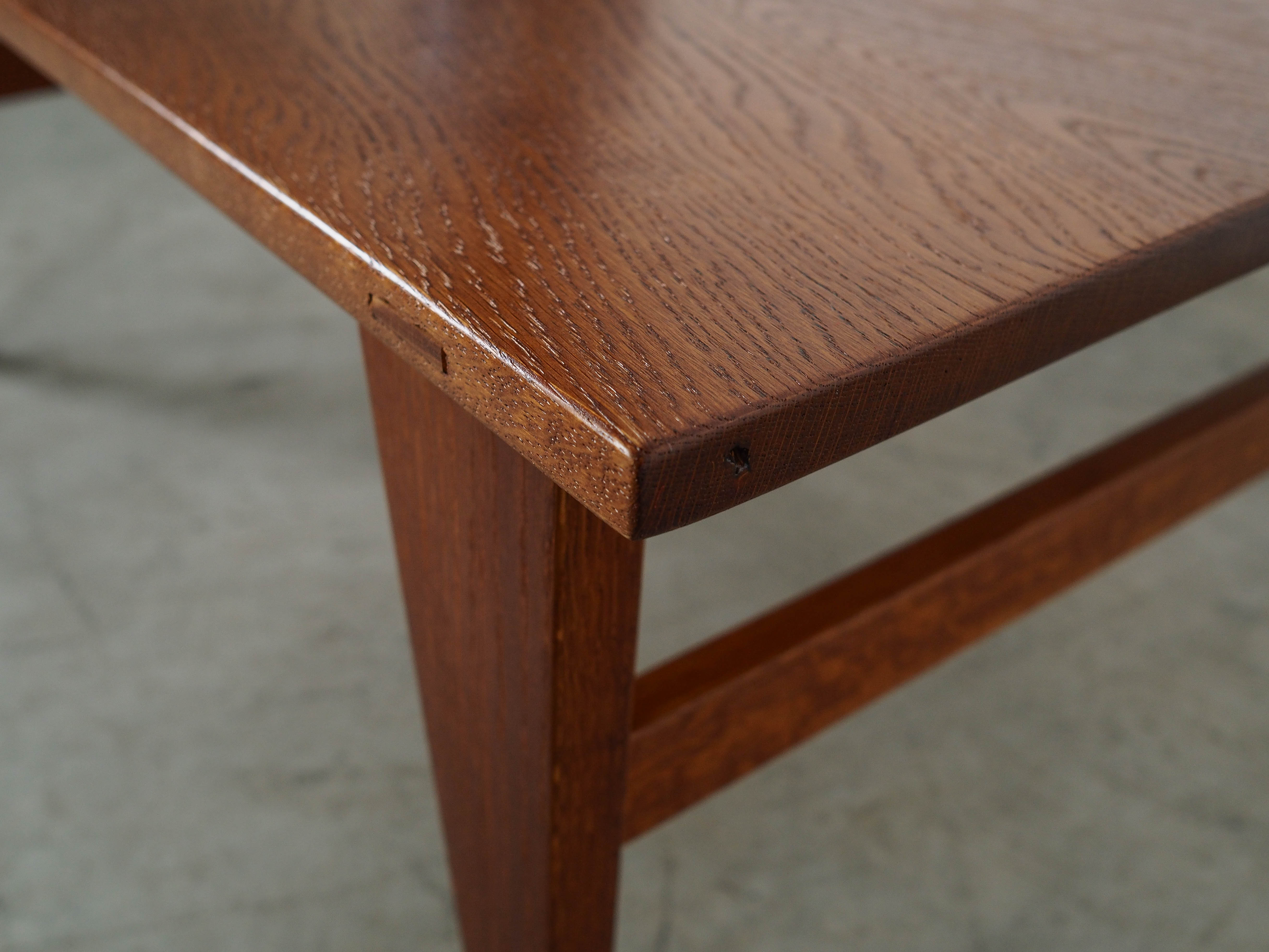 Eichentisch Braun 1970er Jahre