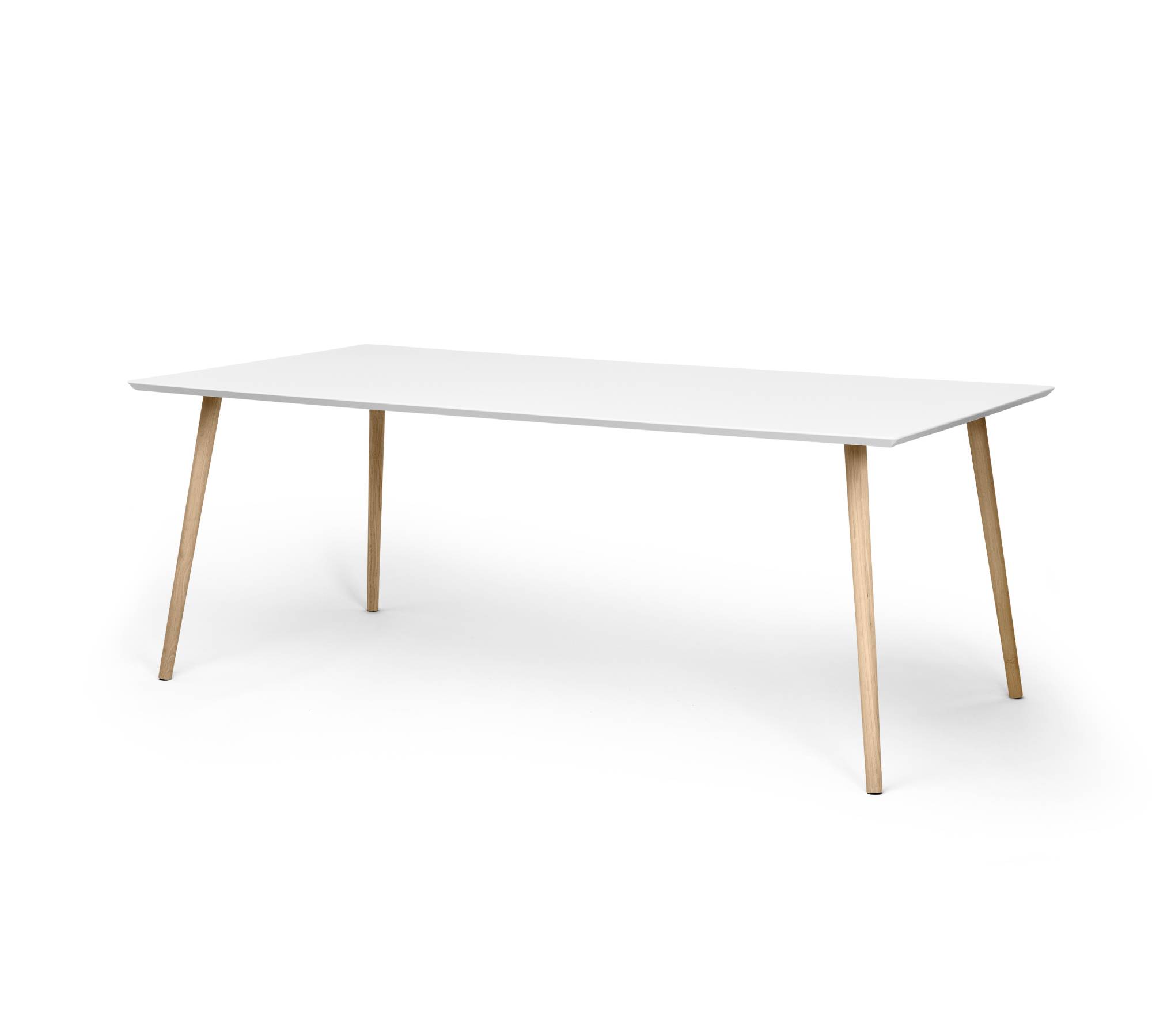 Allie Esstisch Oak Soap Weiß 200 x 100 cm