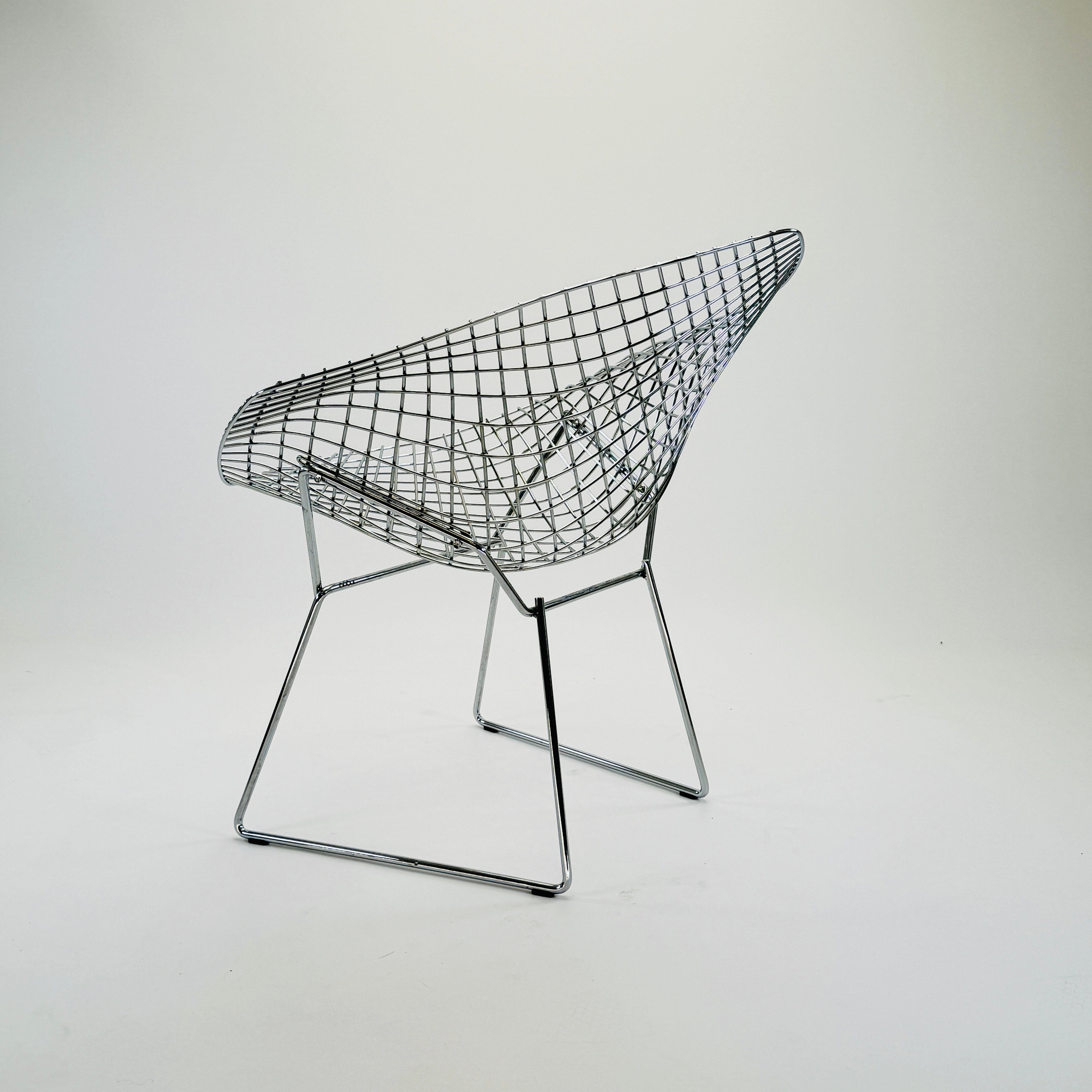 Bertoia Diamond Chair Chrom