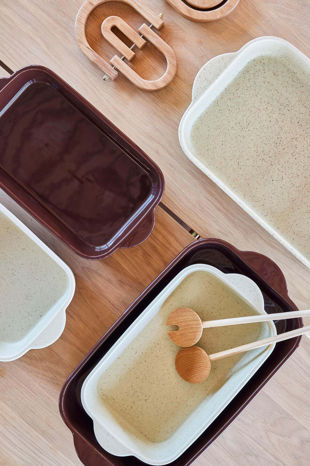 Yuka Casserole Dish Small Ceramic Natural