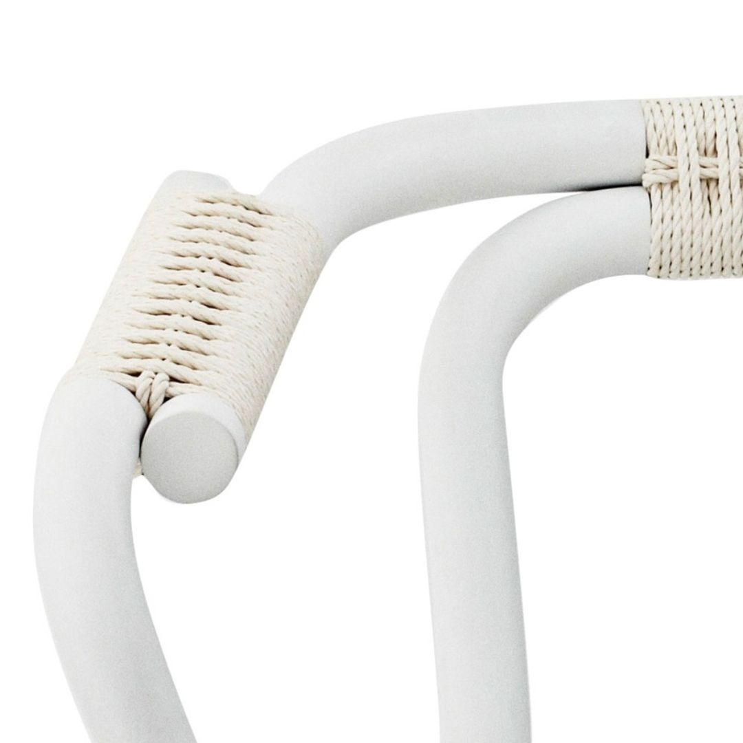 Knot Armlehnstuhl Holz Weiß Normann Copenhagen COCOLI