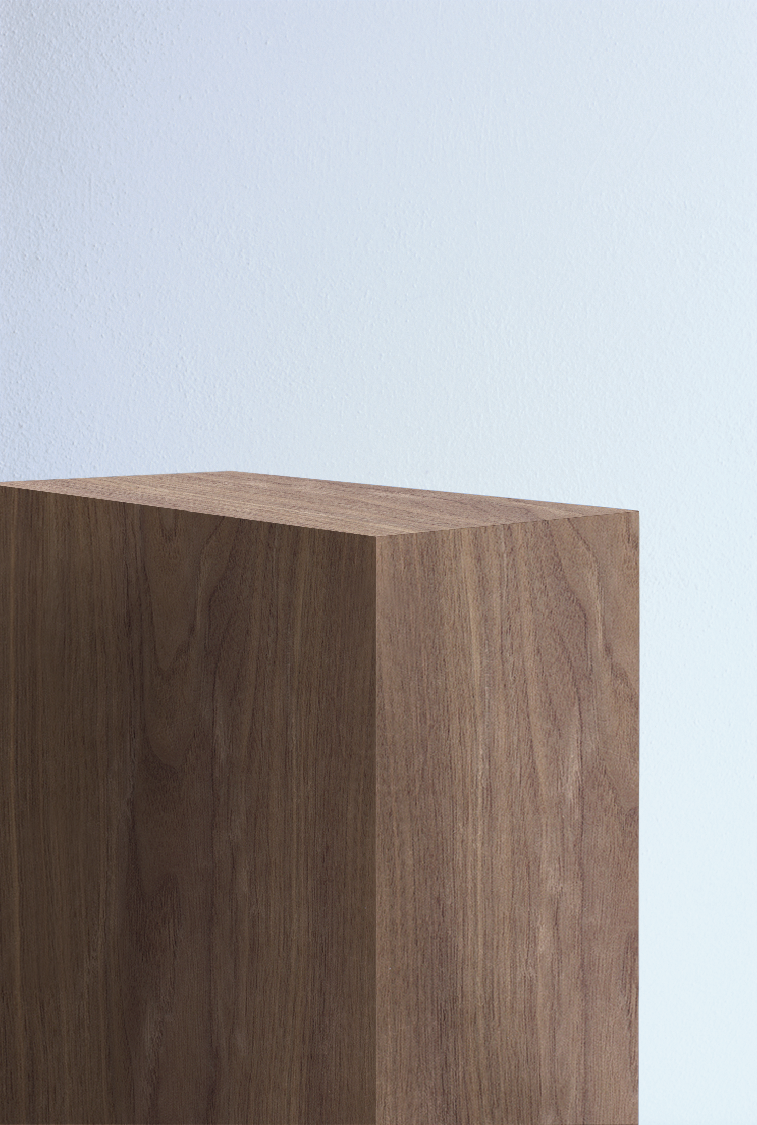 Side table Walnut Brown