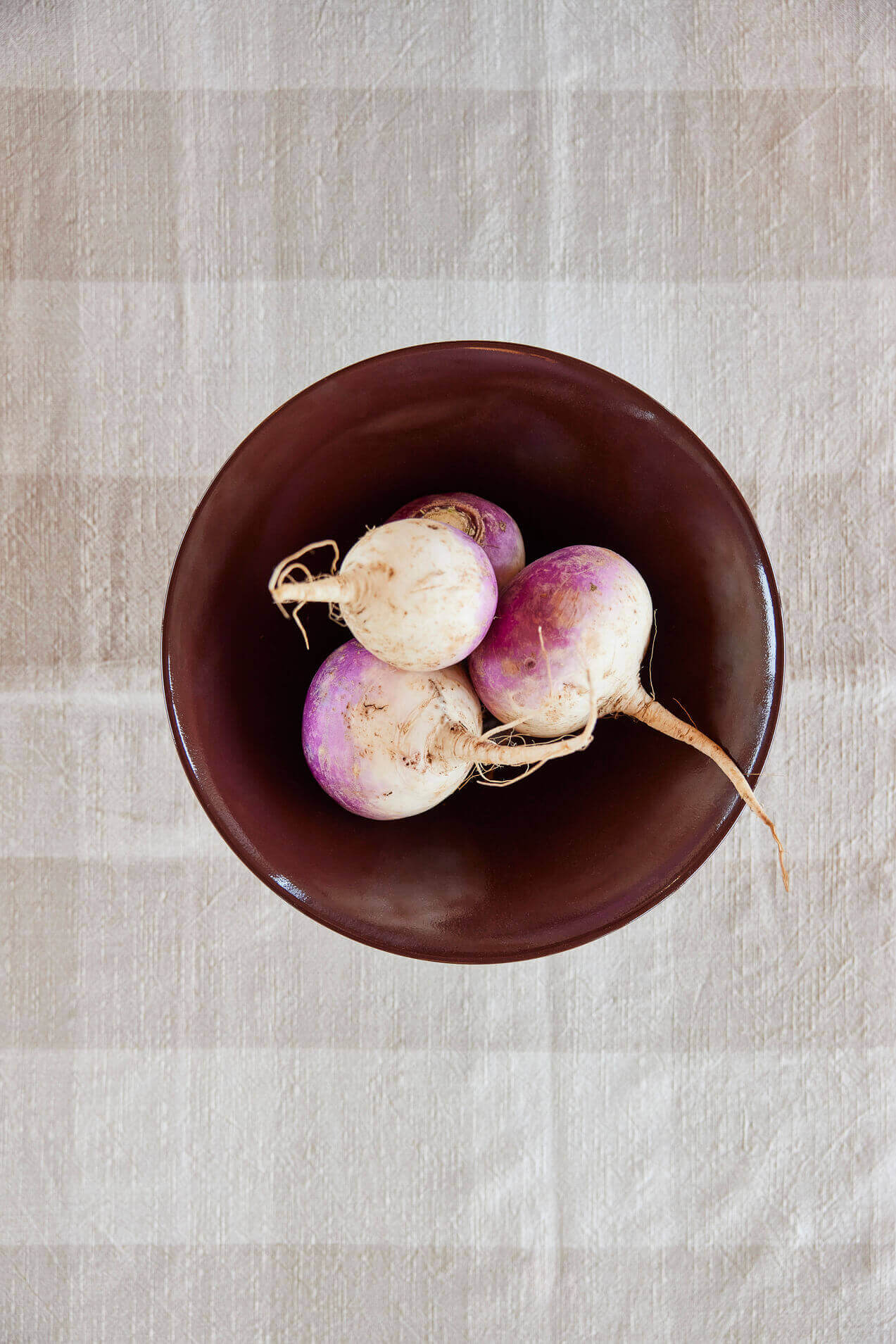 Yuka Schale Medium Terrakotta Braun