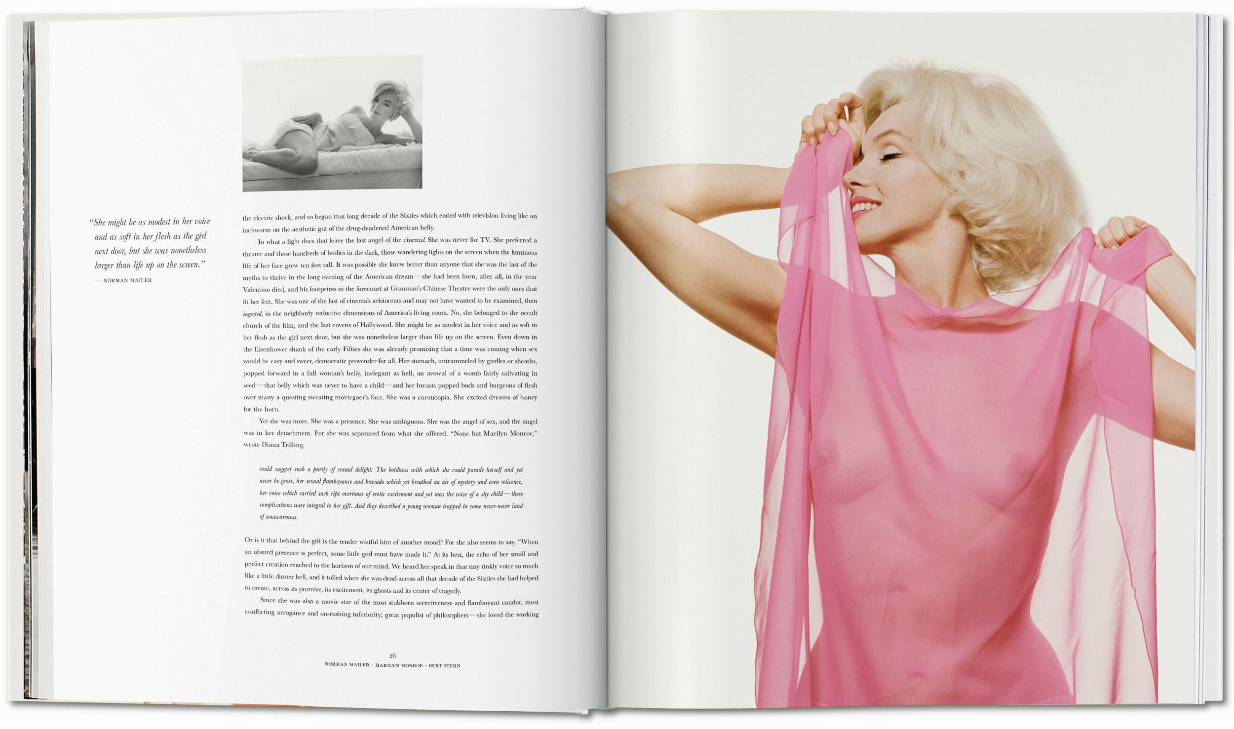 Norman Mailer. Bert Stern. Marilyn Monroe