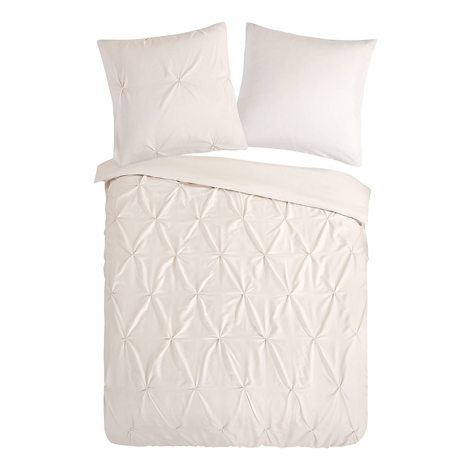 Elegance Bettwäsche Microfaser Sand 155 x 220cm