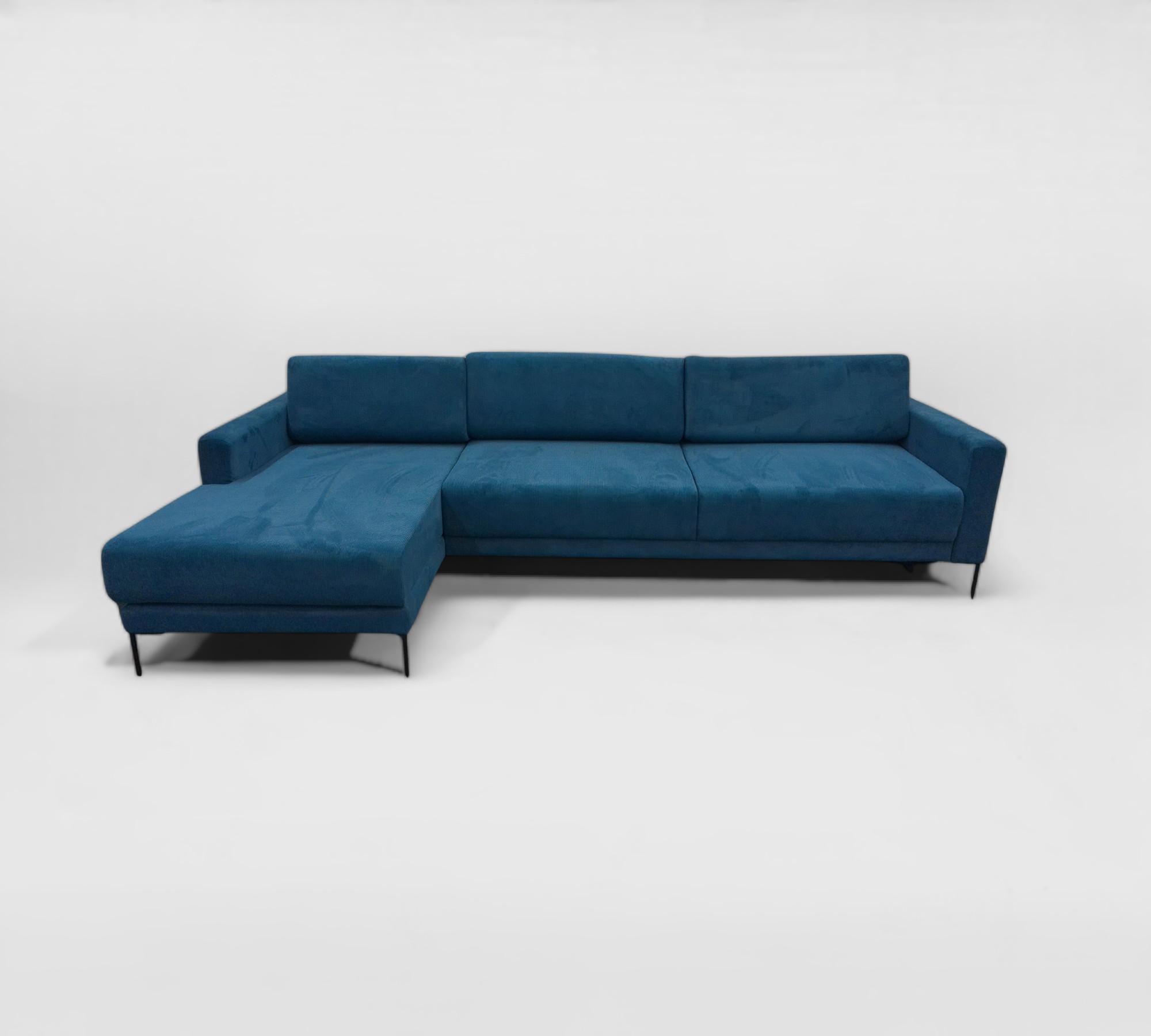 Tyme Sofa Récamiere Links Cord Marineblau