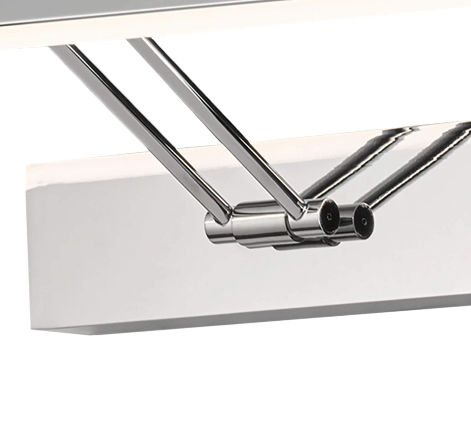 LED-Wandleuchte Baabe V Acrylglas / Eisen 1-flammig