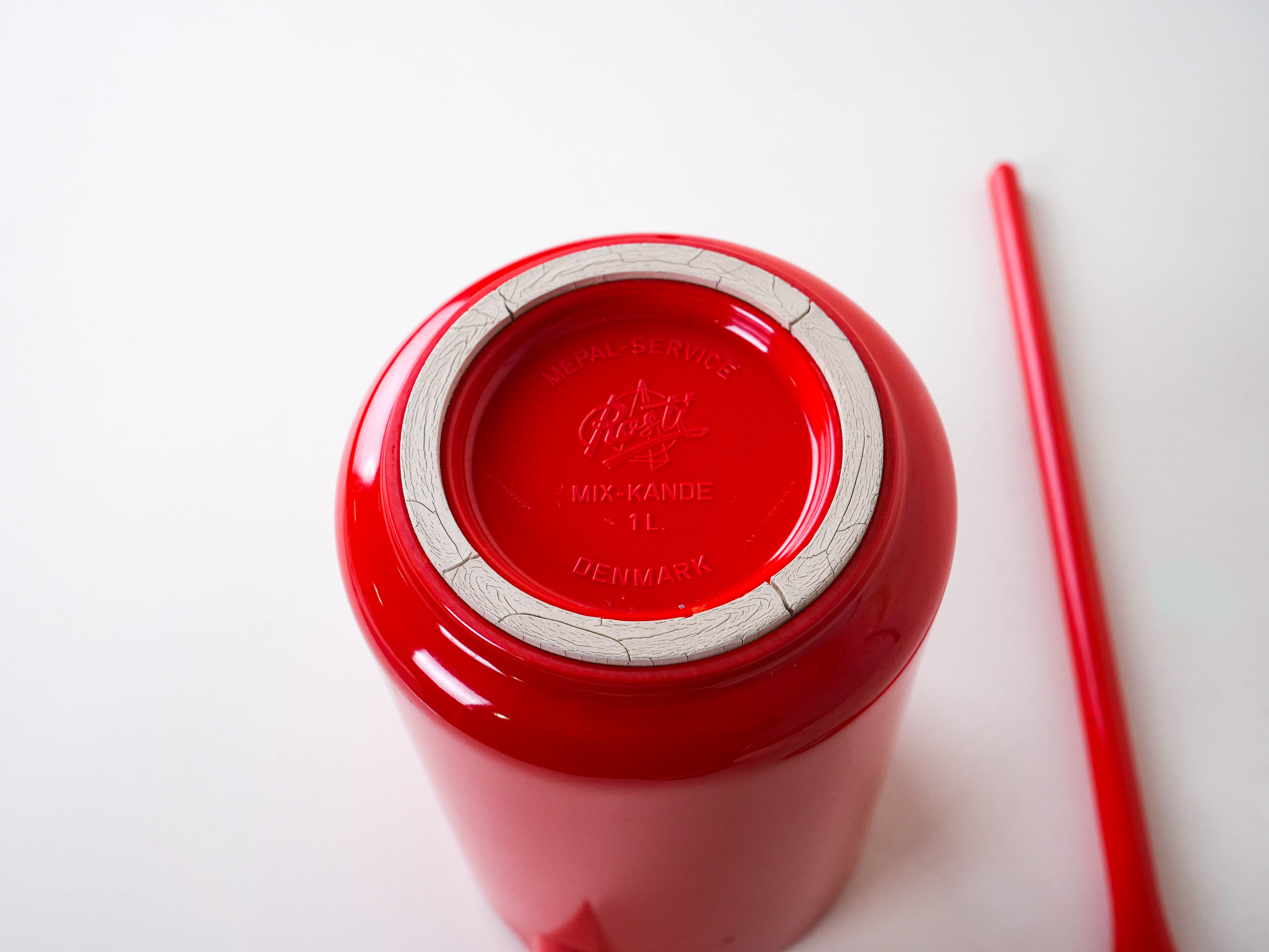 Krug 1960er Jahre Rot