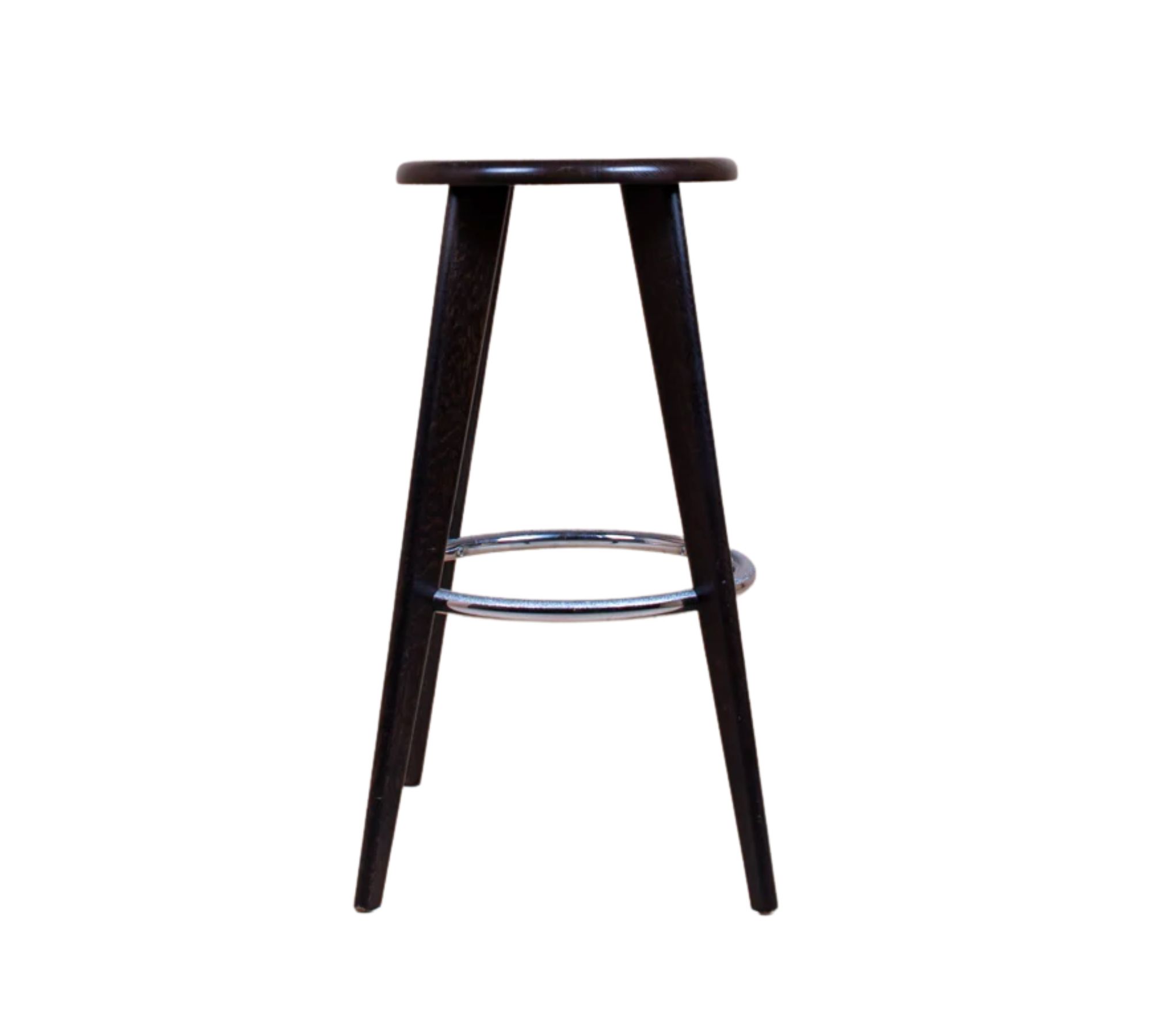 Tabouret Haut Barhocker Eiche Dunkel