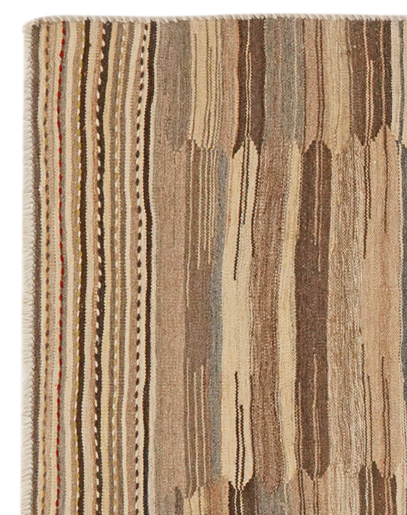Kilim Gashgai Teppich Braun