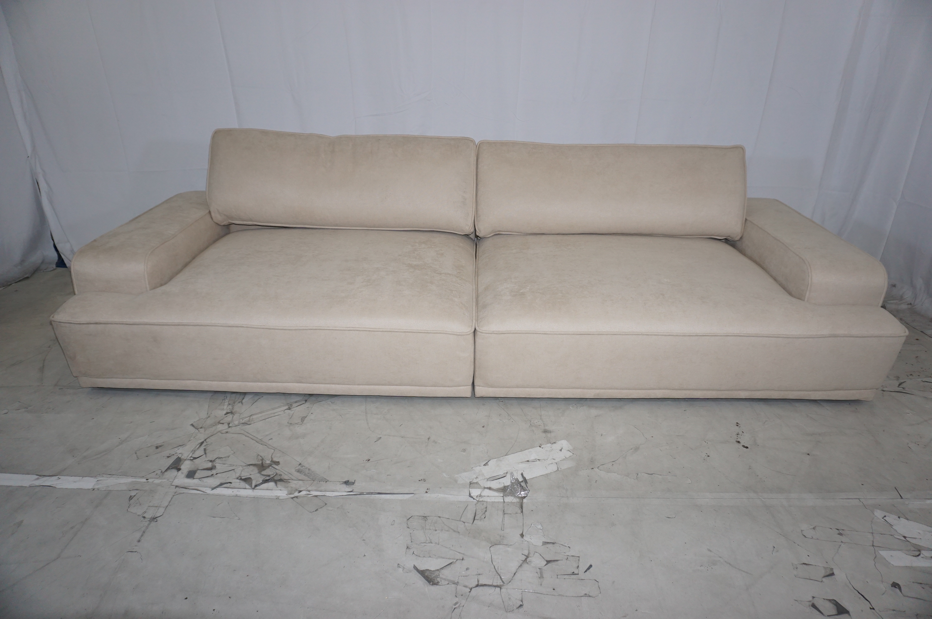 Leonora Sofa 3,5-Sitzer Form Cream