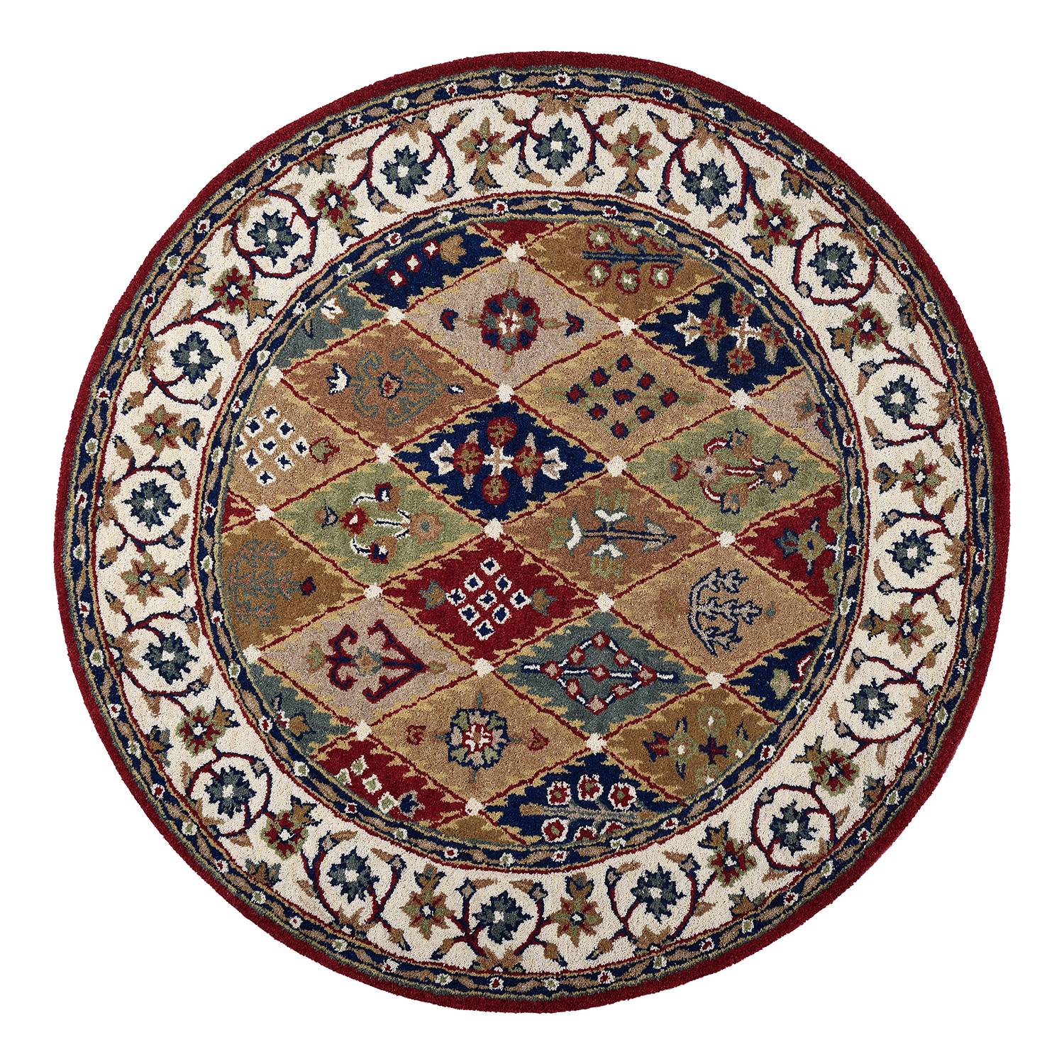 Wollteppich Royal Ziegler 560 II Schurwolle Mehrfarbig