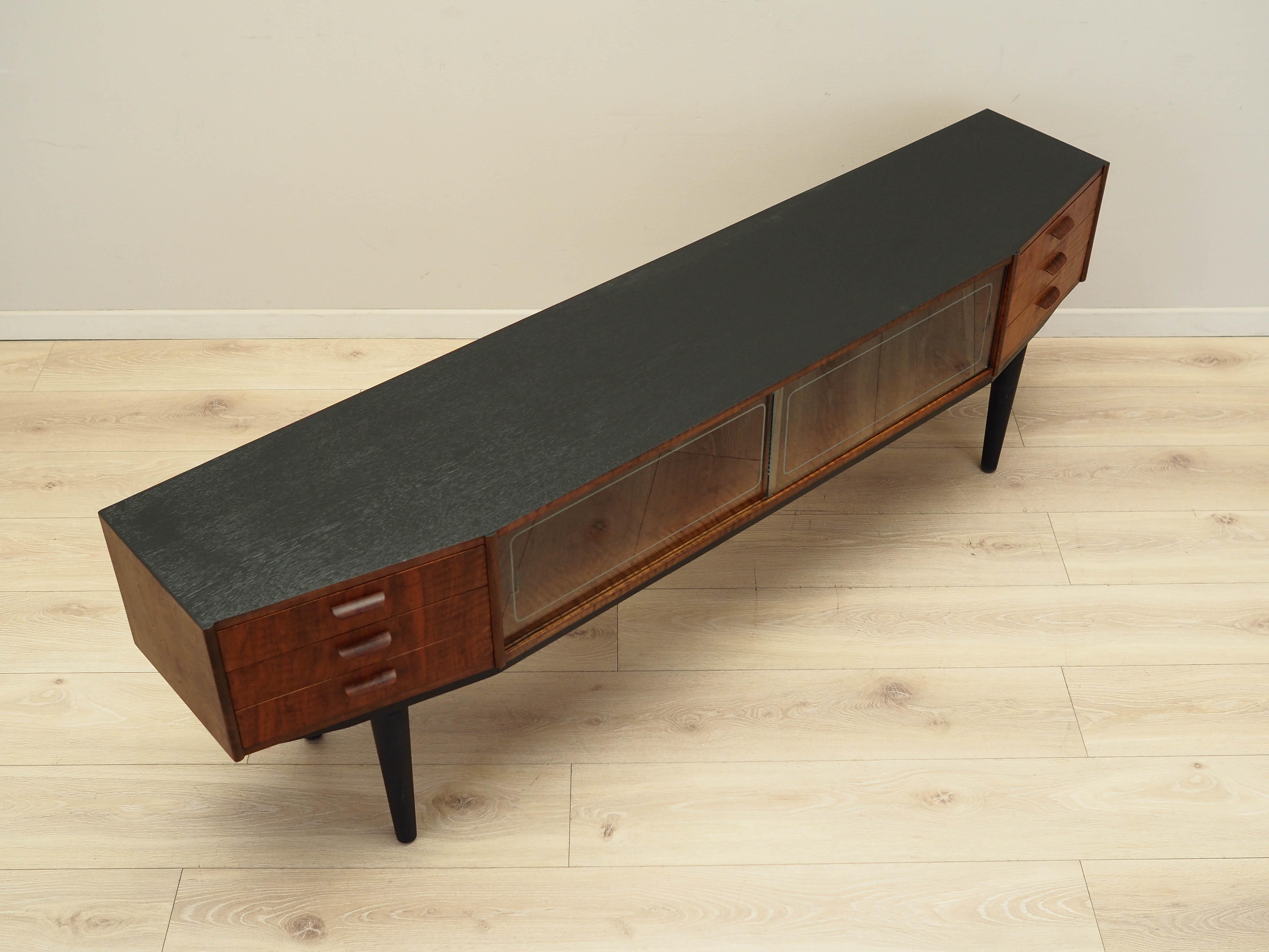 Lowboard Walnuss Braun 1960er Jahre