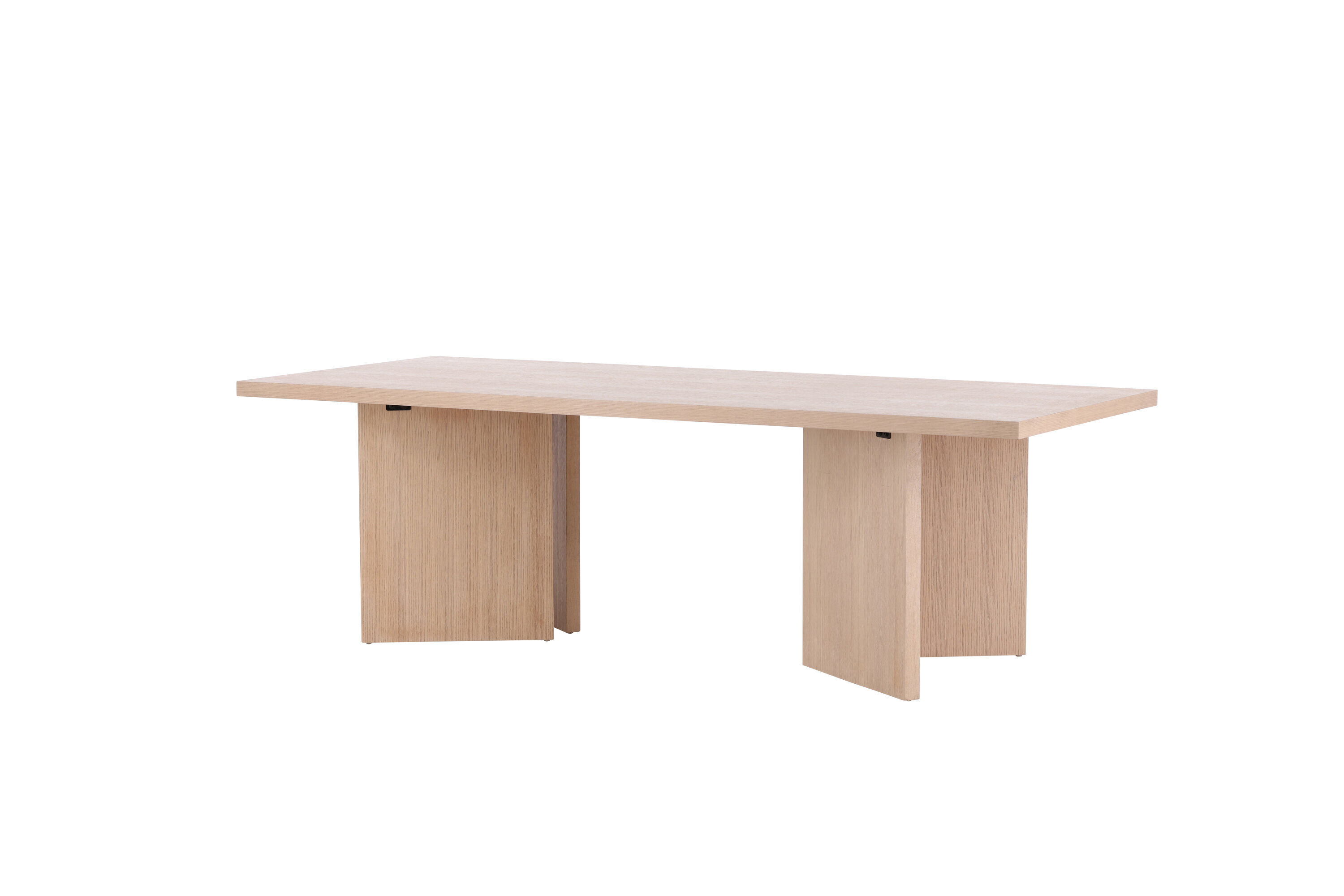 Bassholmen Dining table Whitewash Wood