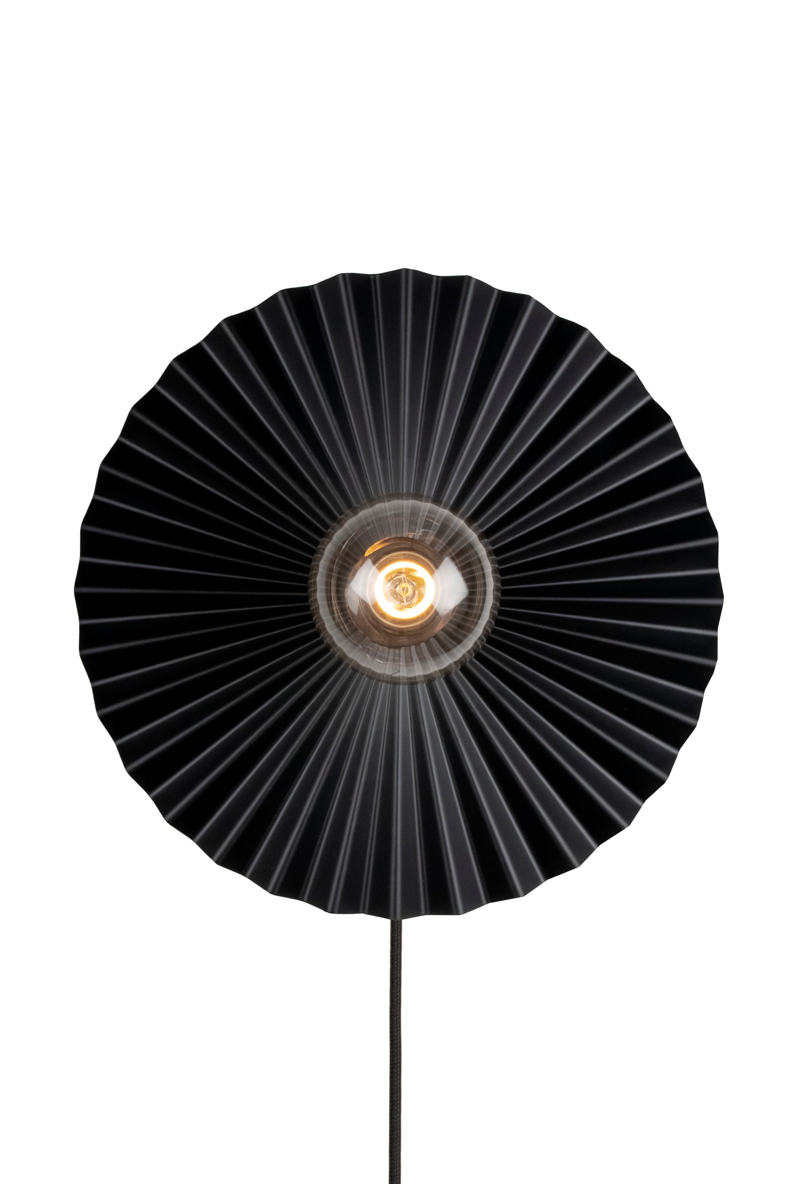 Omega Plafoniera/Applique Nero Ø 35cm